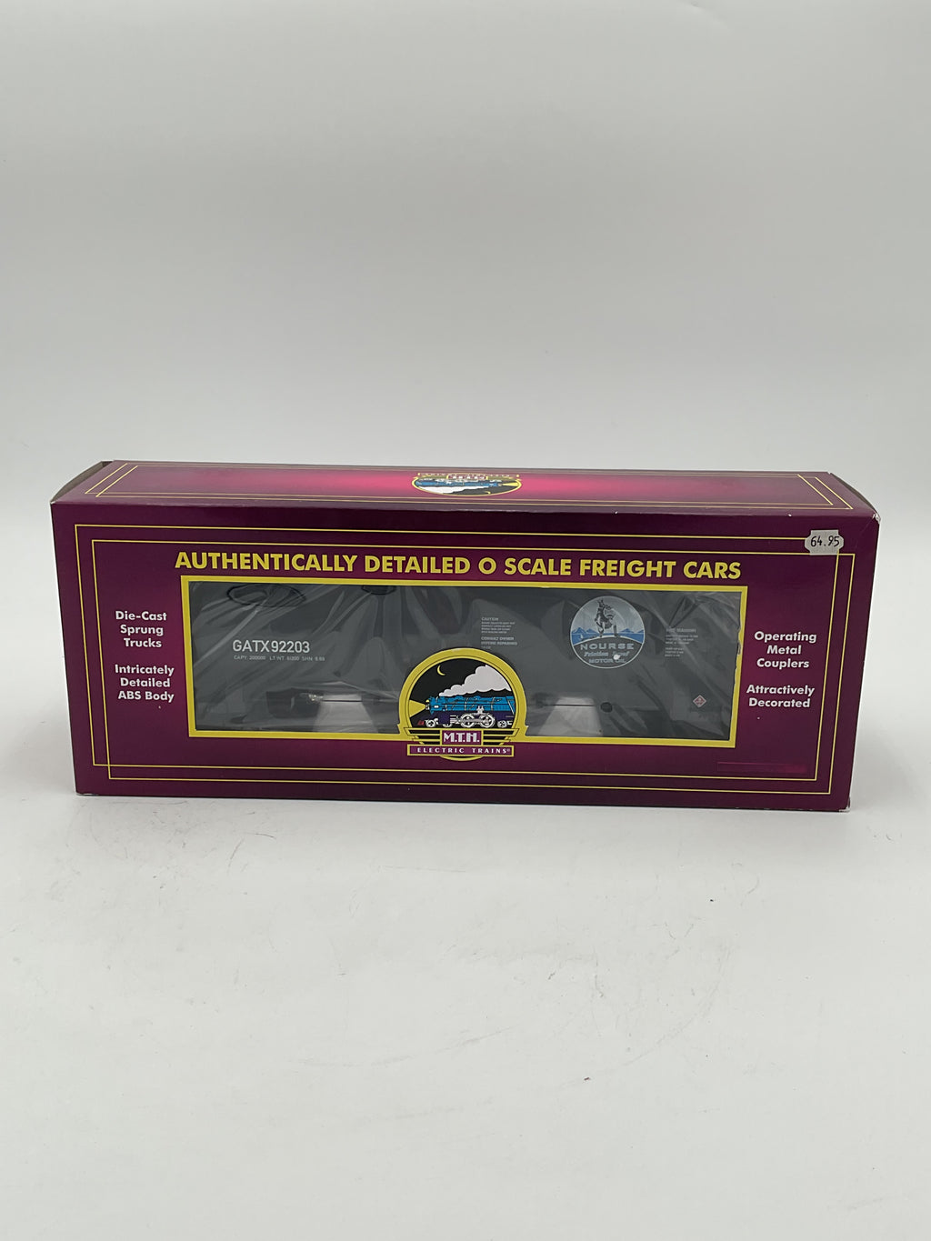MTH 20-96269 Nourse Motor Oil (#92203) Tank Car
