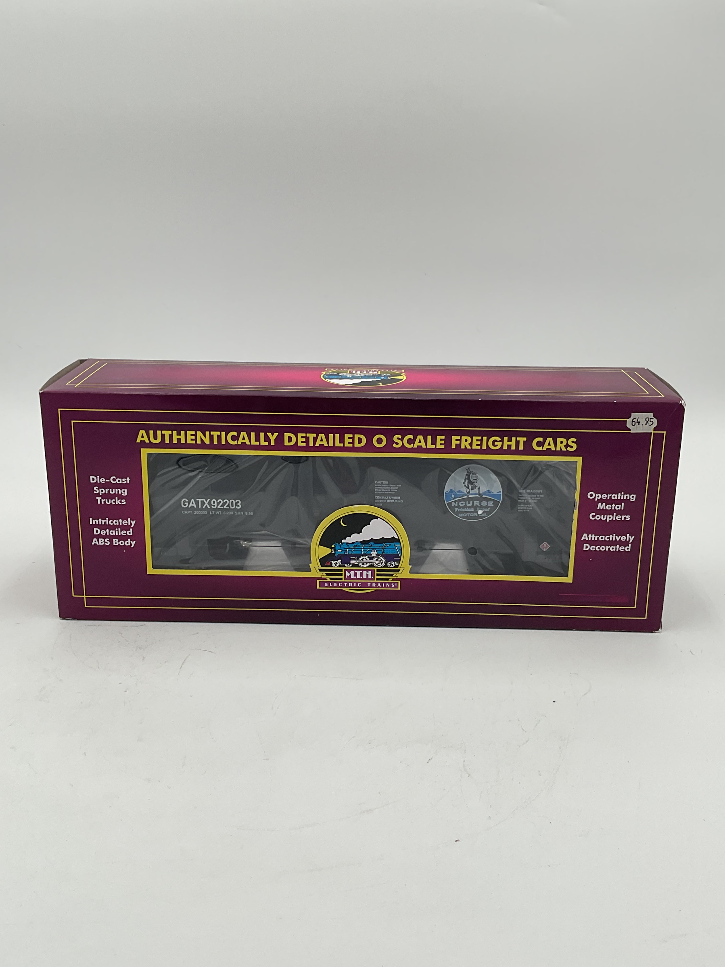MTH 20-96269 Nourse Motor Oil (#92203) Tank Car