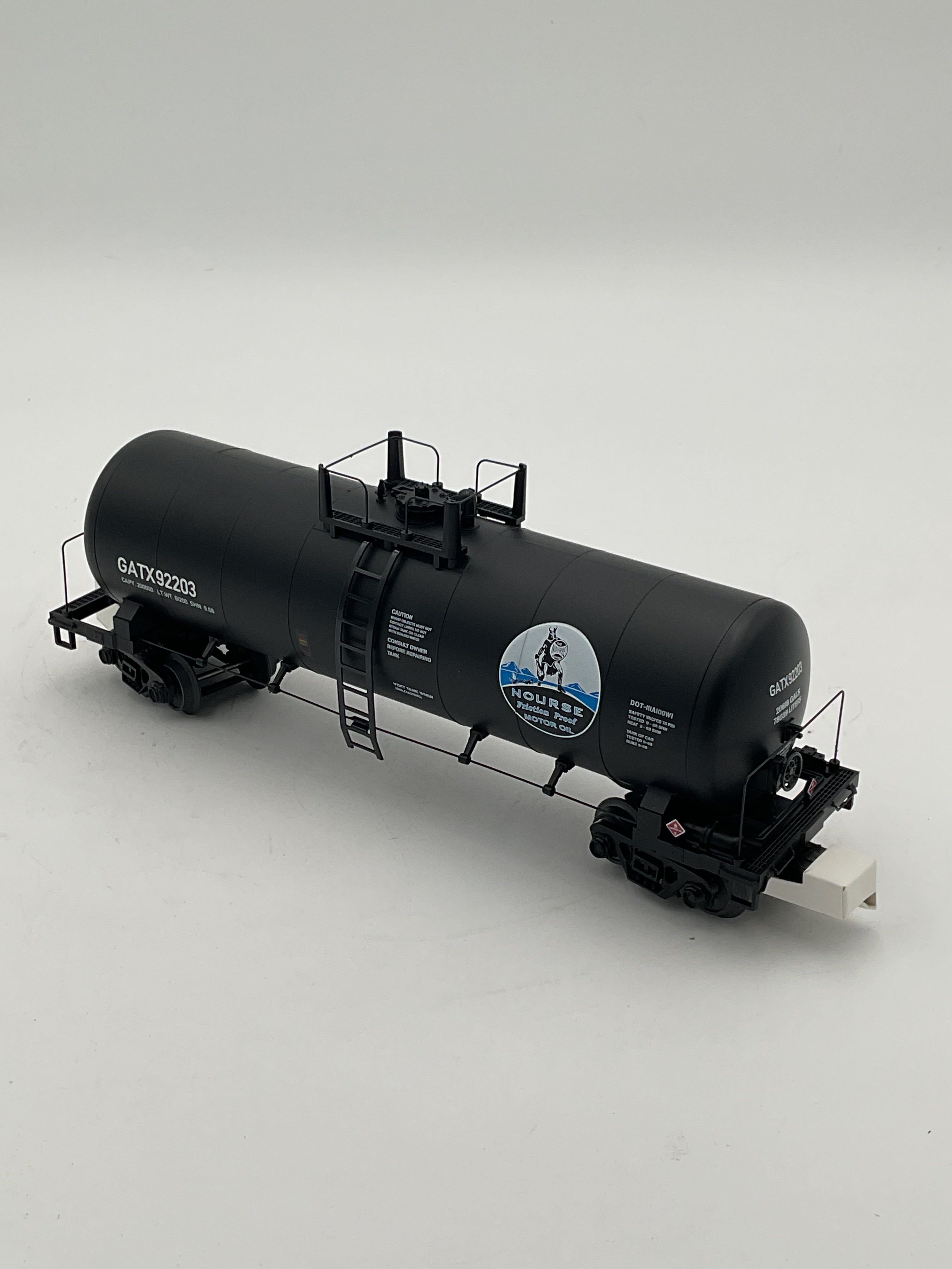 MTH 20-96269 Nourse Motor Oil (#92203) Tank Car