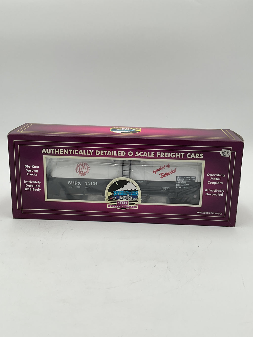 MTH 20-96028 Pittsburgh & West Virginia Tank Car