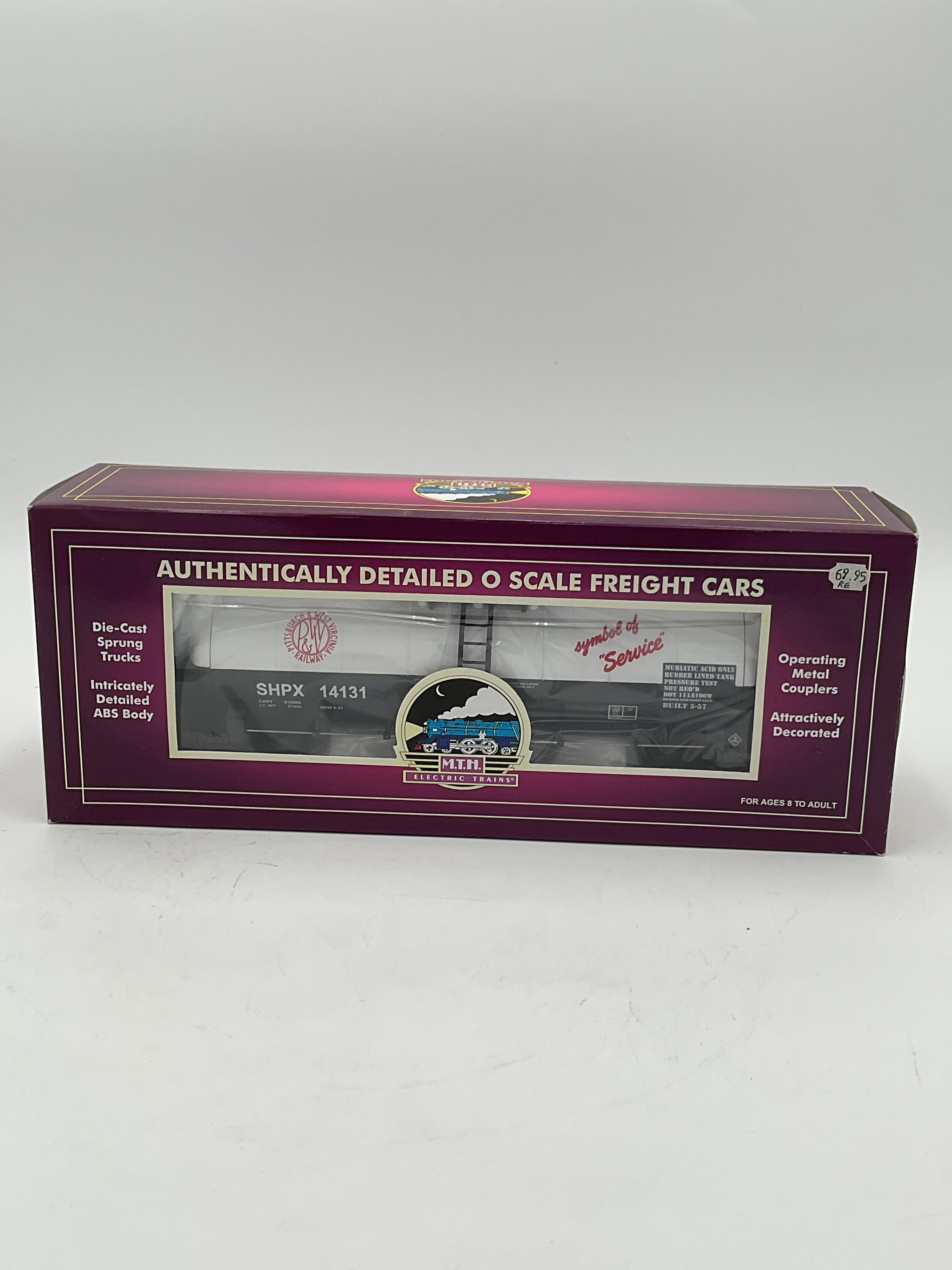 MTH 20-96028 Pittsburgh & West Virginia Tank Car