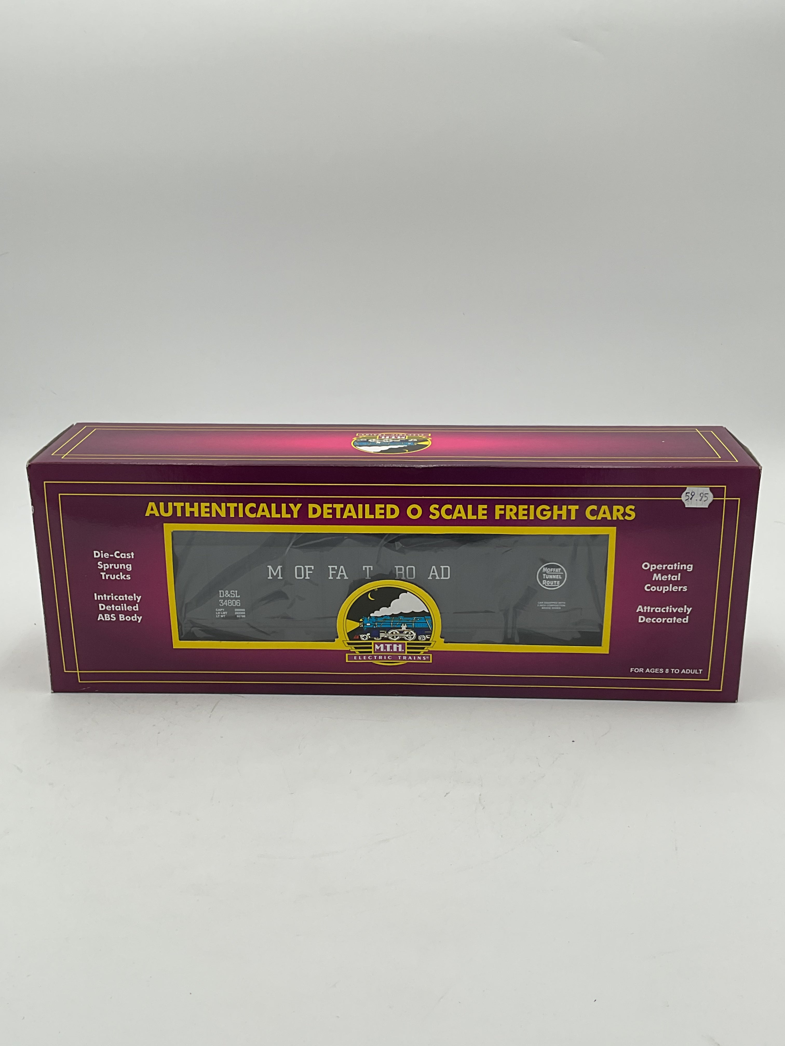 MTH 20-90008C Union Pacific 4-Bay Hopper Car With Coal Load