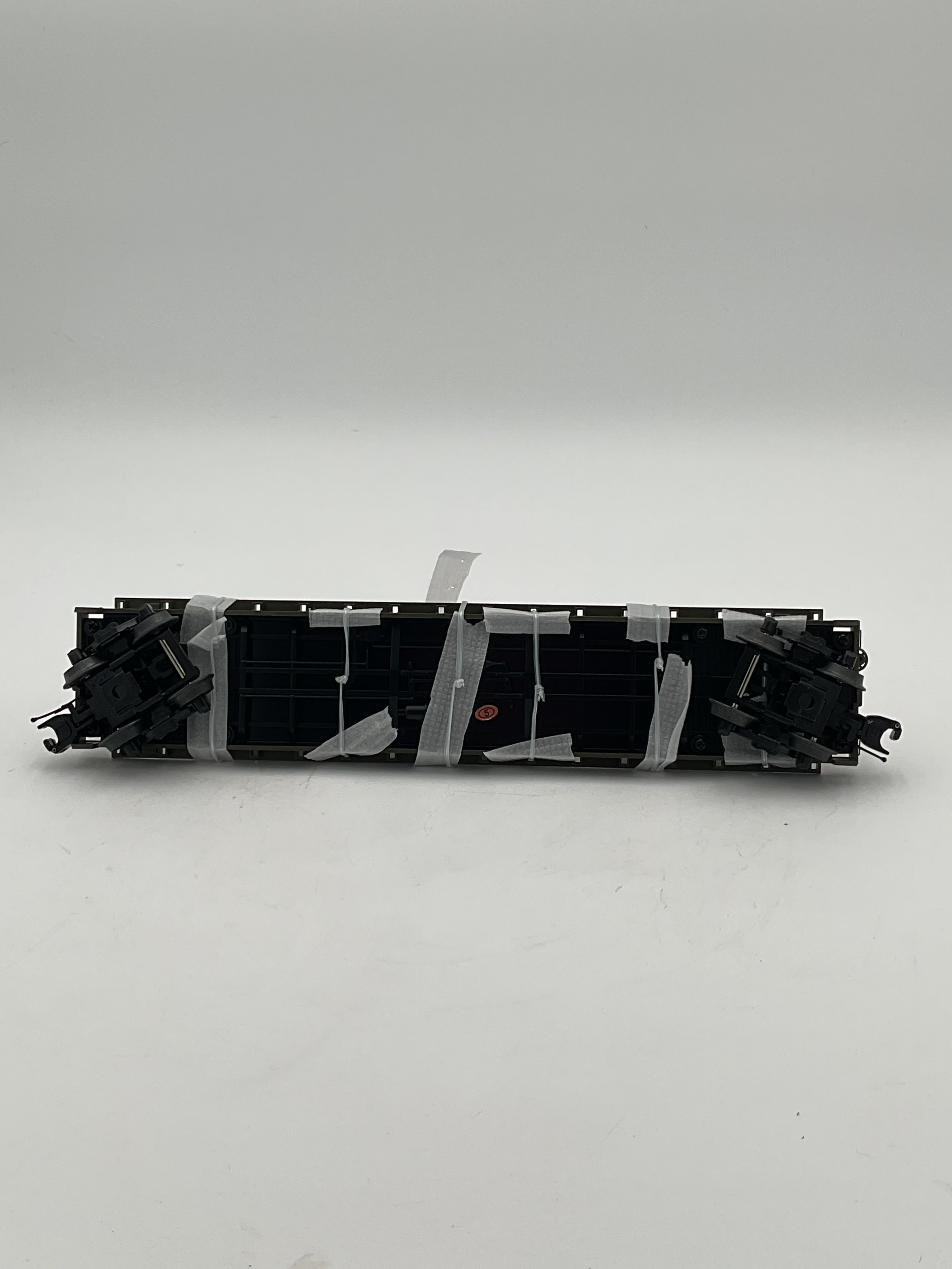 MTH 20-92356E U.S. Army Flat Car w/ (3) Willy’s Transport Vehicles