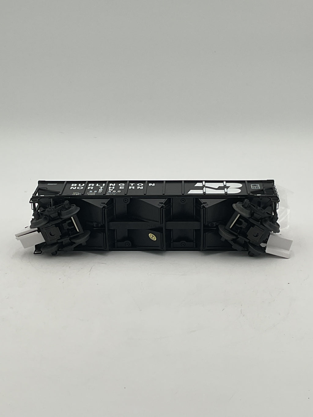 MTH 20-92361 Burlington Northern 70-ton 3-Bay Hopper Car w/ Coal Load