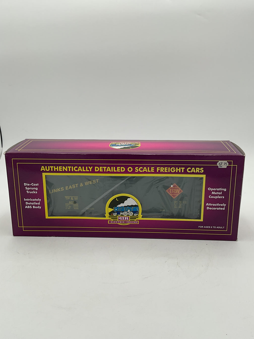 MTH 20-90025A Toledo, Peoria & Western 40’ Single Door Box Car