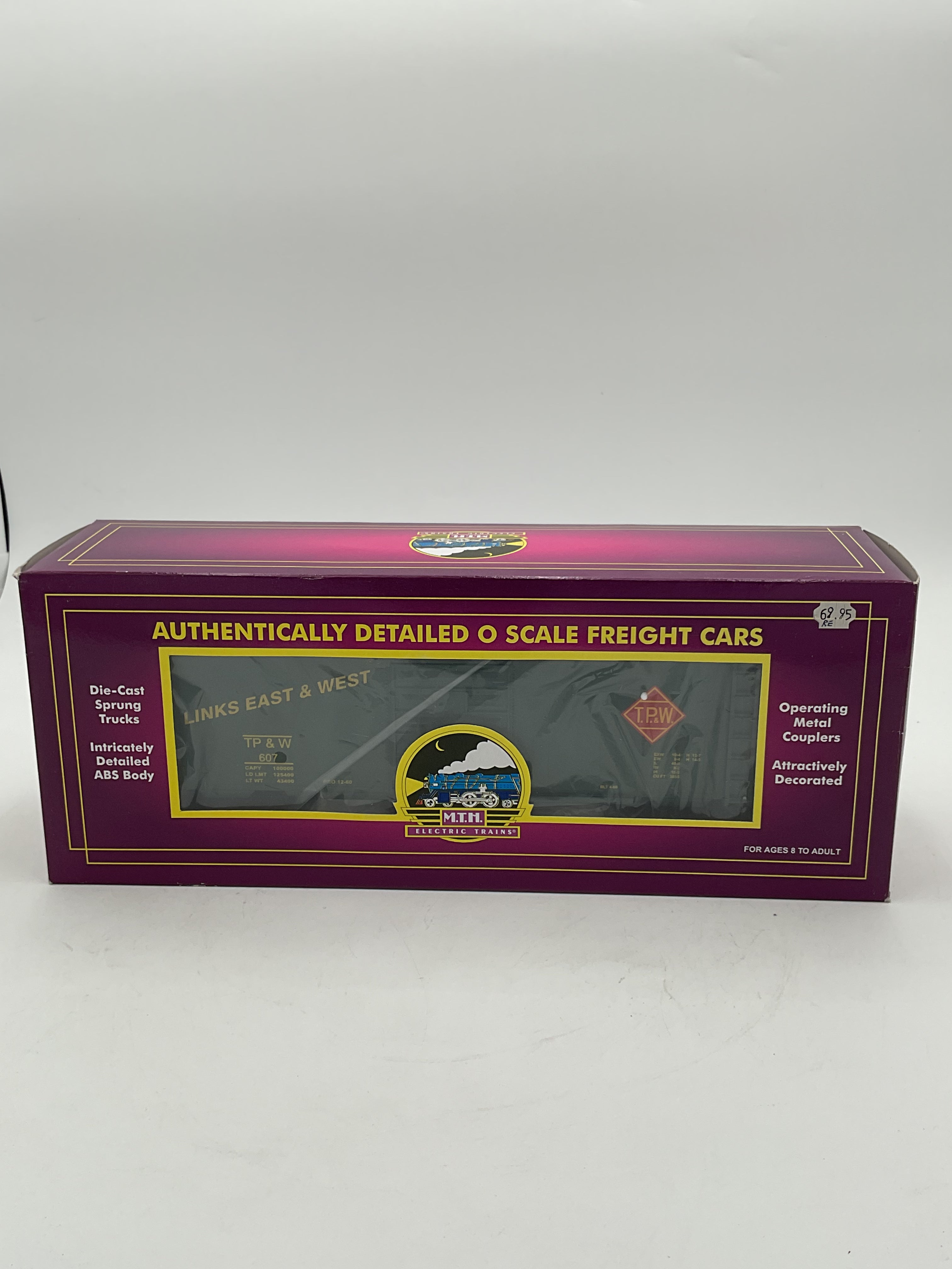 MTH 20-90025A Toledo, Peoria & Western 40’ Single Door Box Car