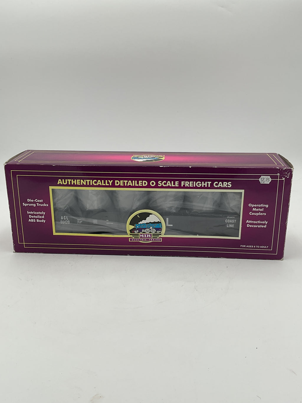 MTH 20-98058 Atlantic Coast Line (#98420) Gondola Car w/ 5 LCL Cement Containers