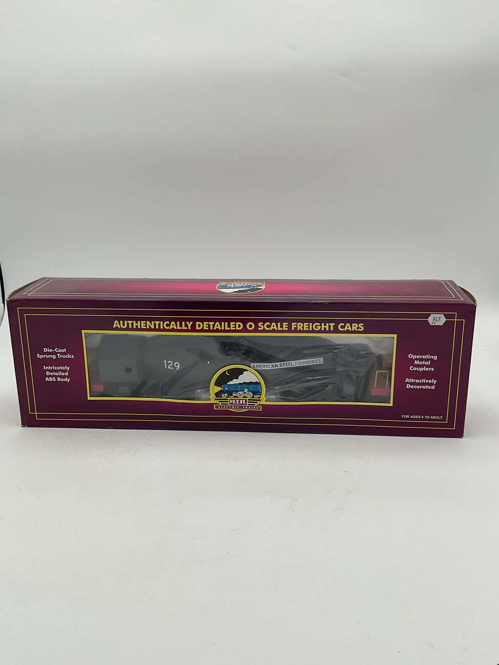 MTH 20-98314 American Steel Foundries (#129) Hot Metal Car