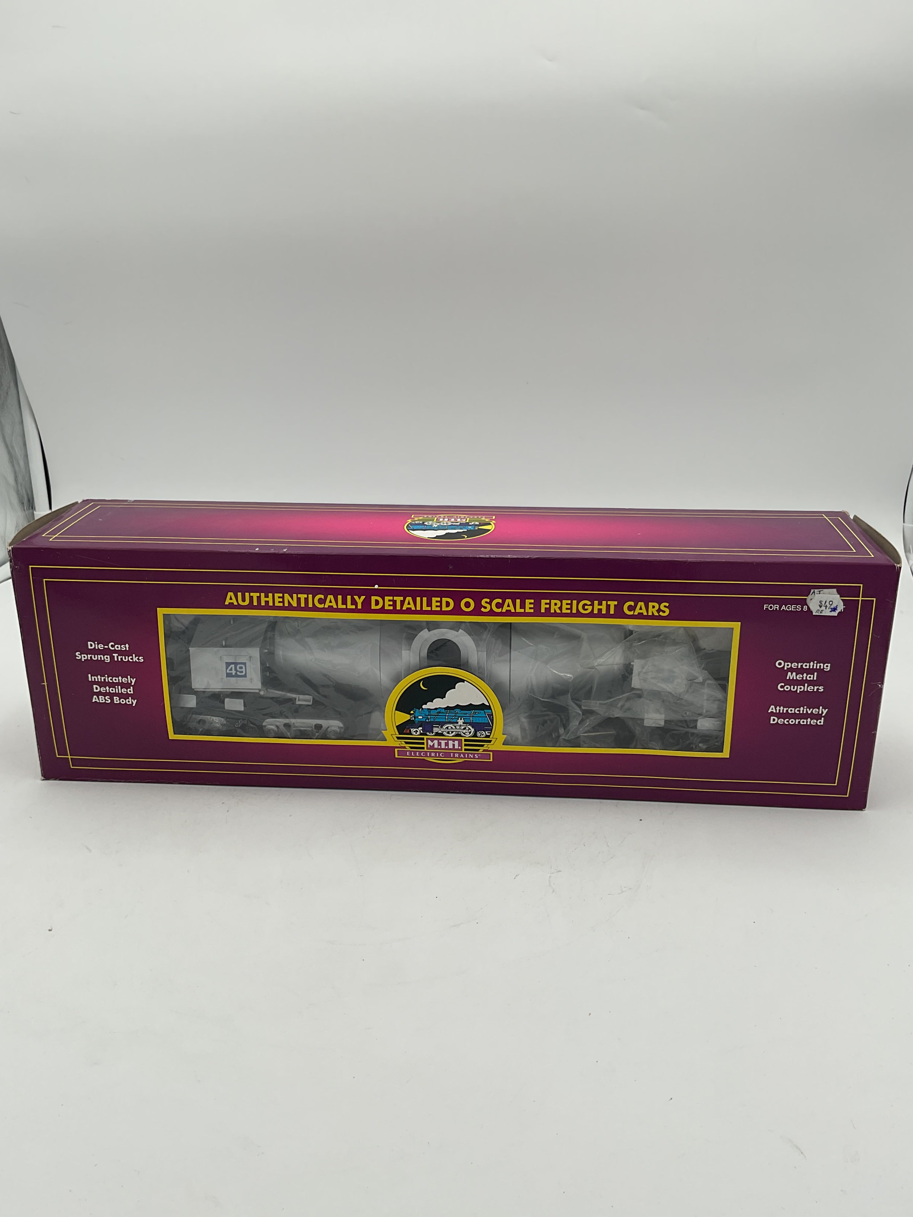 MTH 20-98202 Silver Hot Metal Car