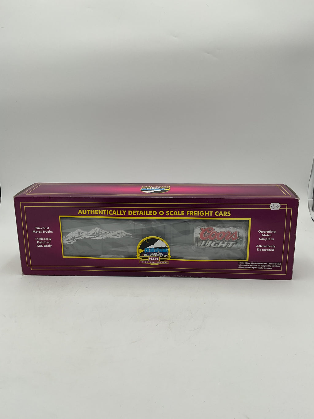 MTH 20-94128 Coors Light (#402007) 60’ Reefer Car