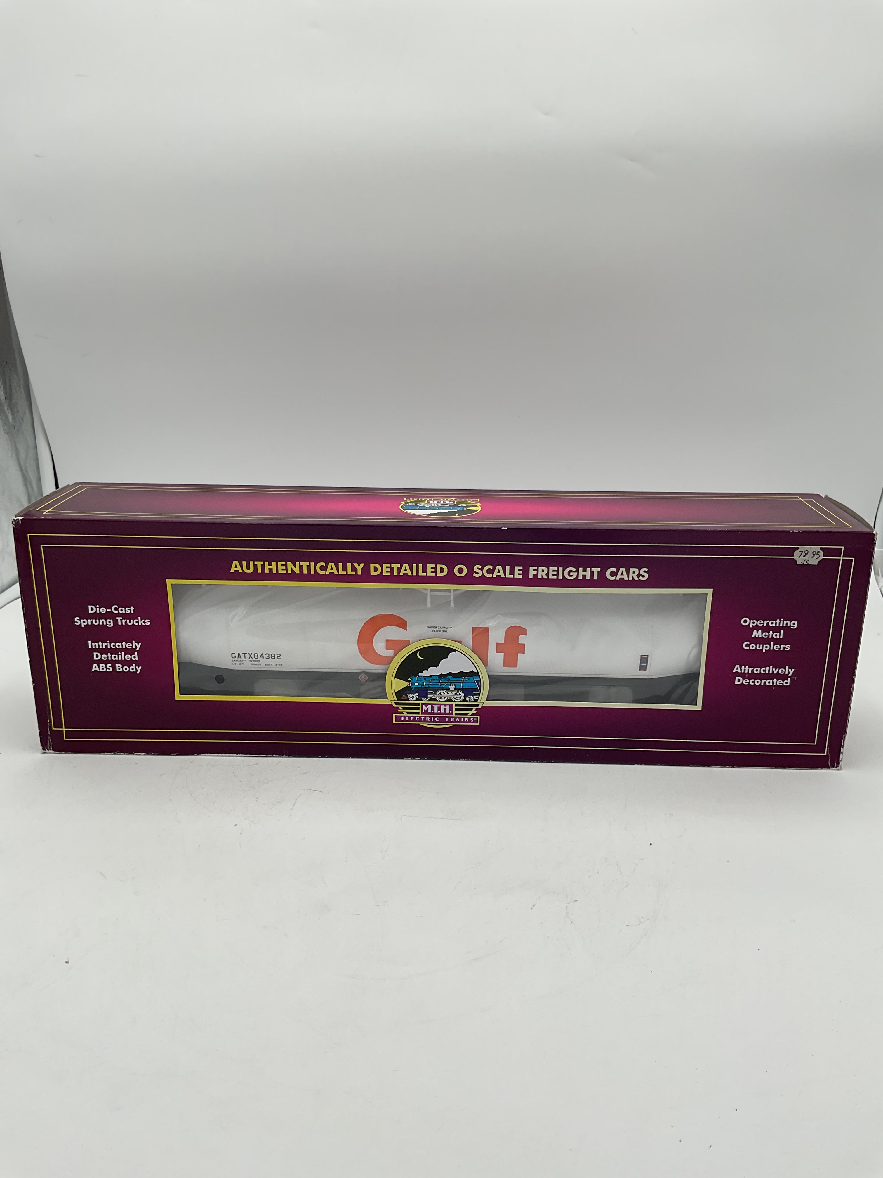 MTH 20-96804 Gulf (#84382) 33K Gallon Tank Car