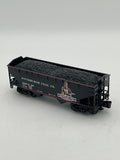 MTH 20-97517 Pittsburgh/Champion Coal 2- Bay Offset Hopper Car w/ Coal Load Co. (#857)