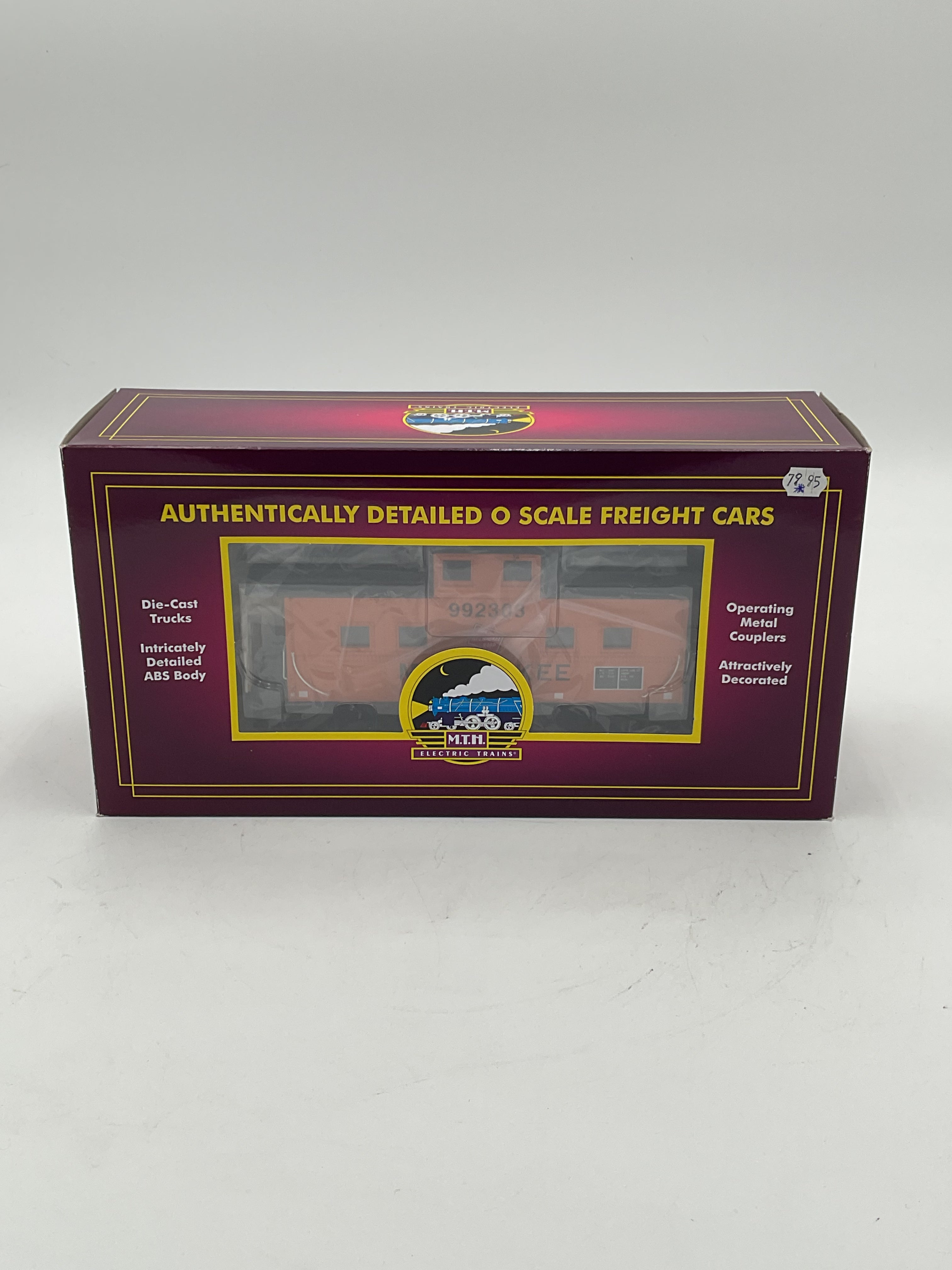 MTH 20-91717 Milwaukee Road (#992303) Steel Caboose - Center Cupola