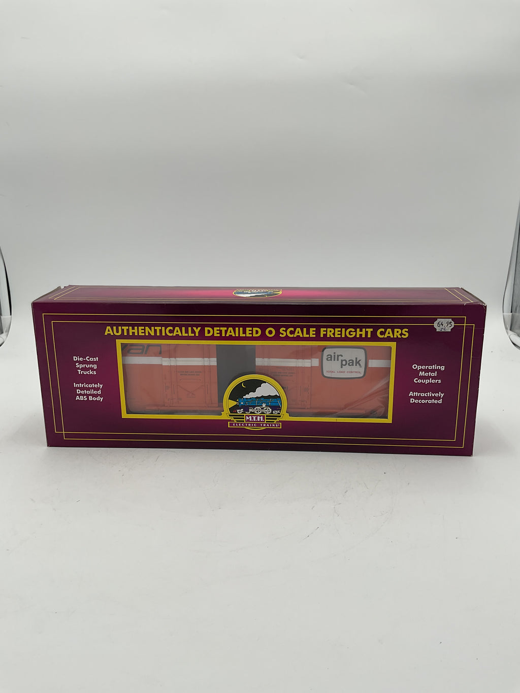 MTH 20-93654 Evans (#60013) 50’ Double Door Plugged Box Car