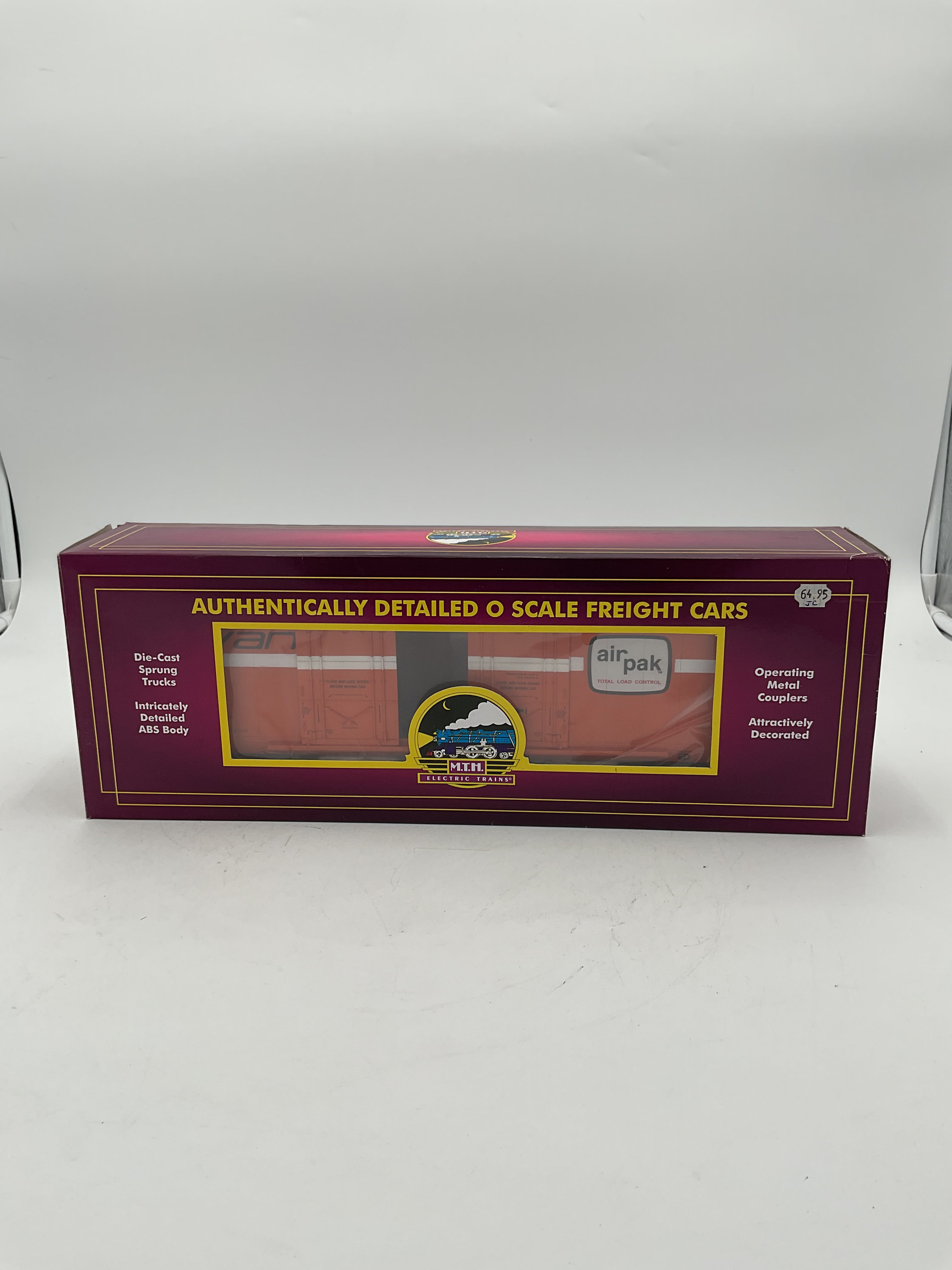 MTH 20-93654 Evans (#60013) 50’ Double Door Plugged Box Car