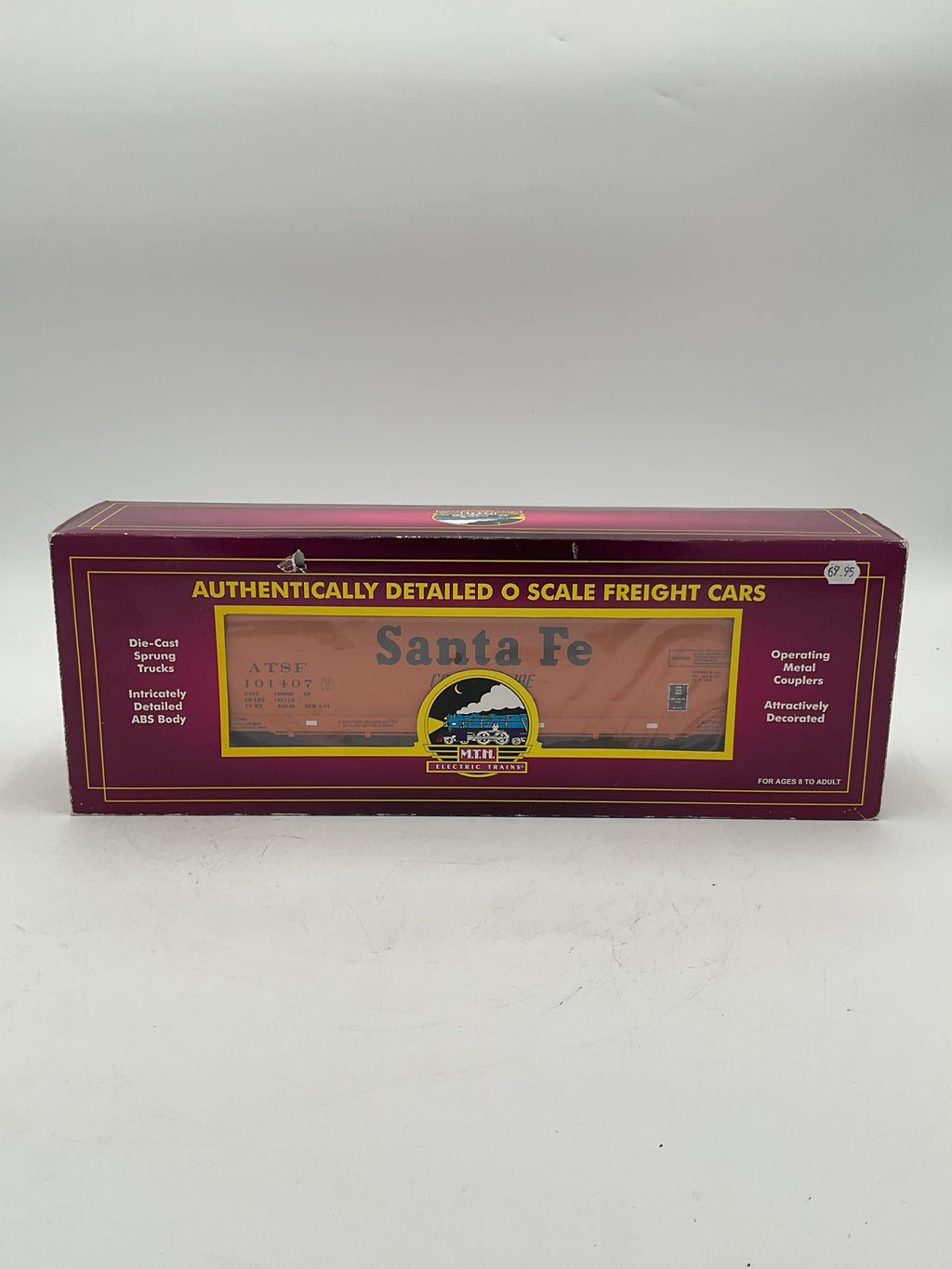MTH 20-97425 Santa Fe 3-Bay Centerflow Hopper
