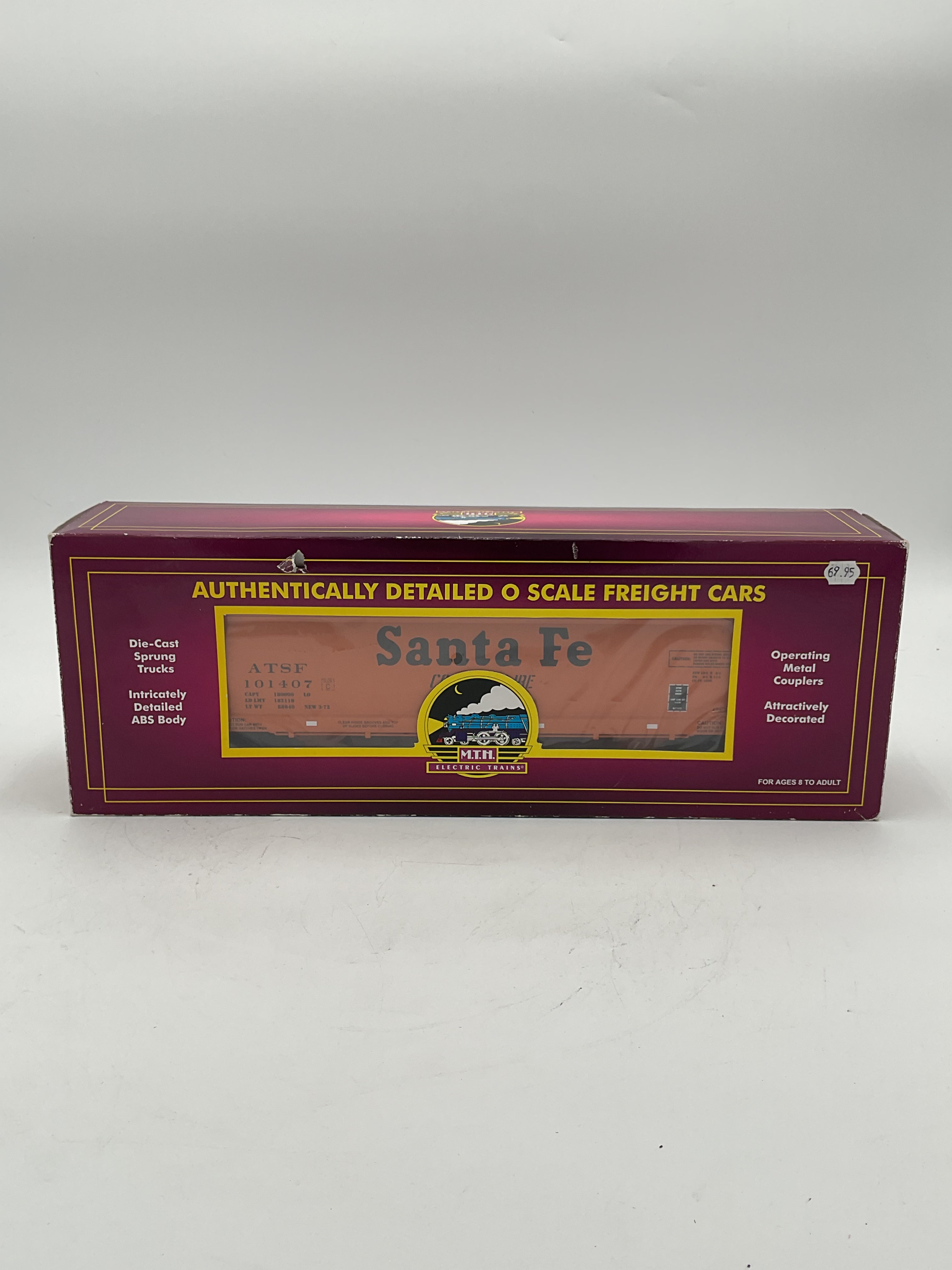 MTH 20-97425 Santa Fe 3-Bay Centerflow Hopper