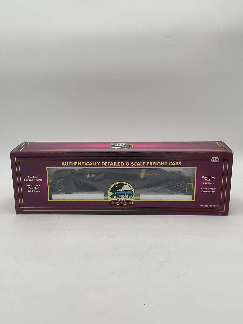 MTH 20-98316 Standard Steel (#352) Hot Metal Car