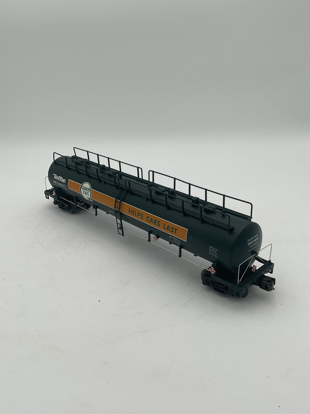 MTH 20-96732 Quaker State (#69250) 20K Gallon 4-Compartment Tank