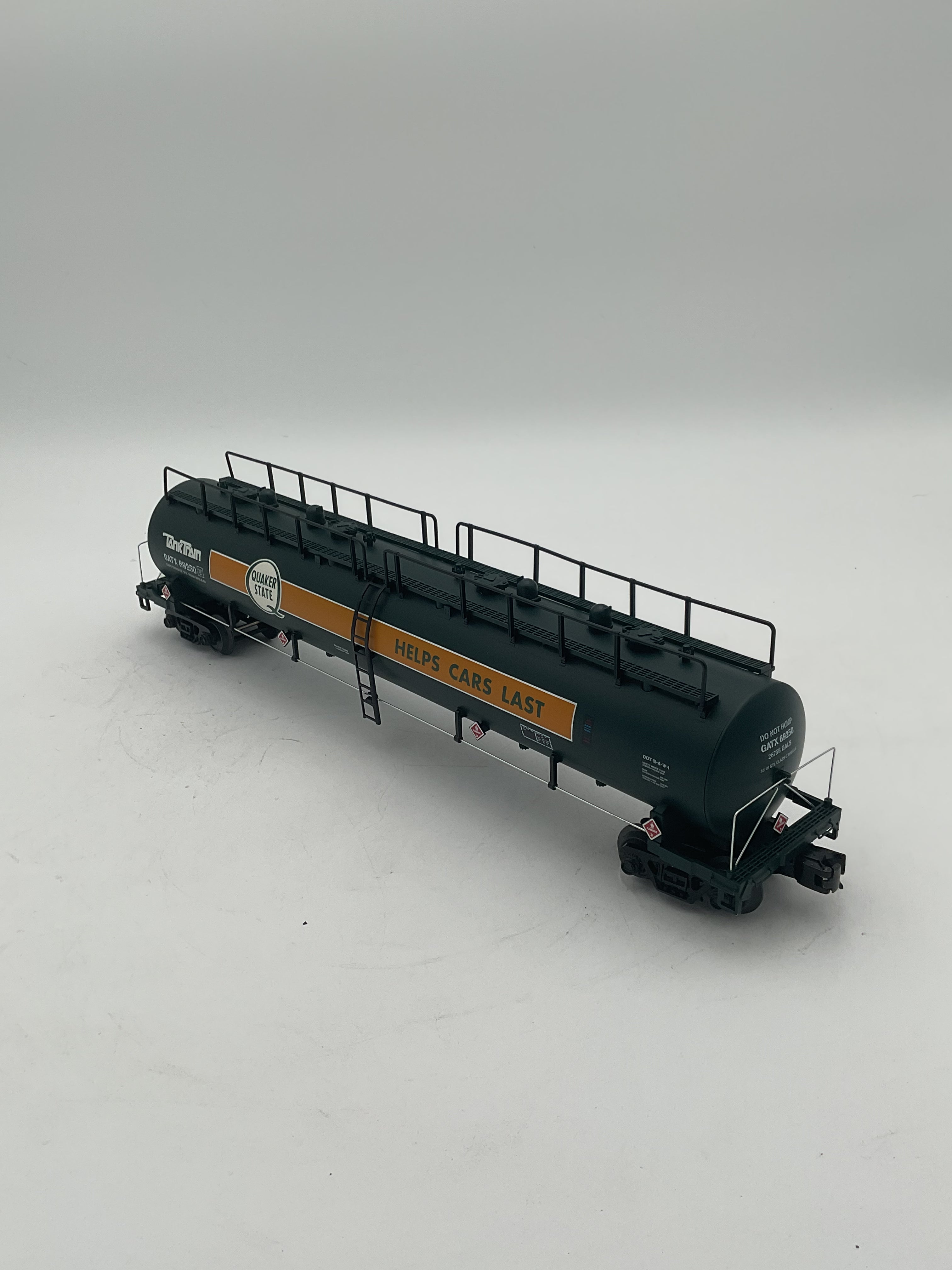 MTH 20-96732 Quaker State (#69250) 20K Gallon 4-Compartment Tank