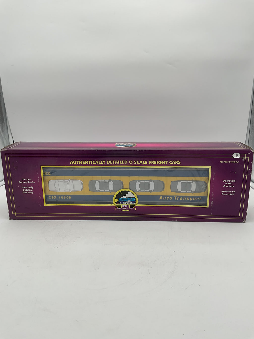MTH 20-98332 CSX (#10509) 75’ AutoTrain Auto Center