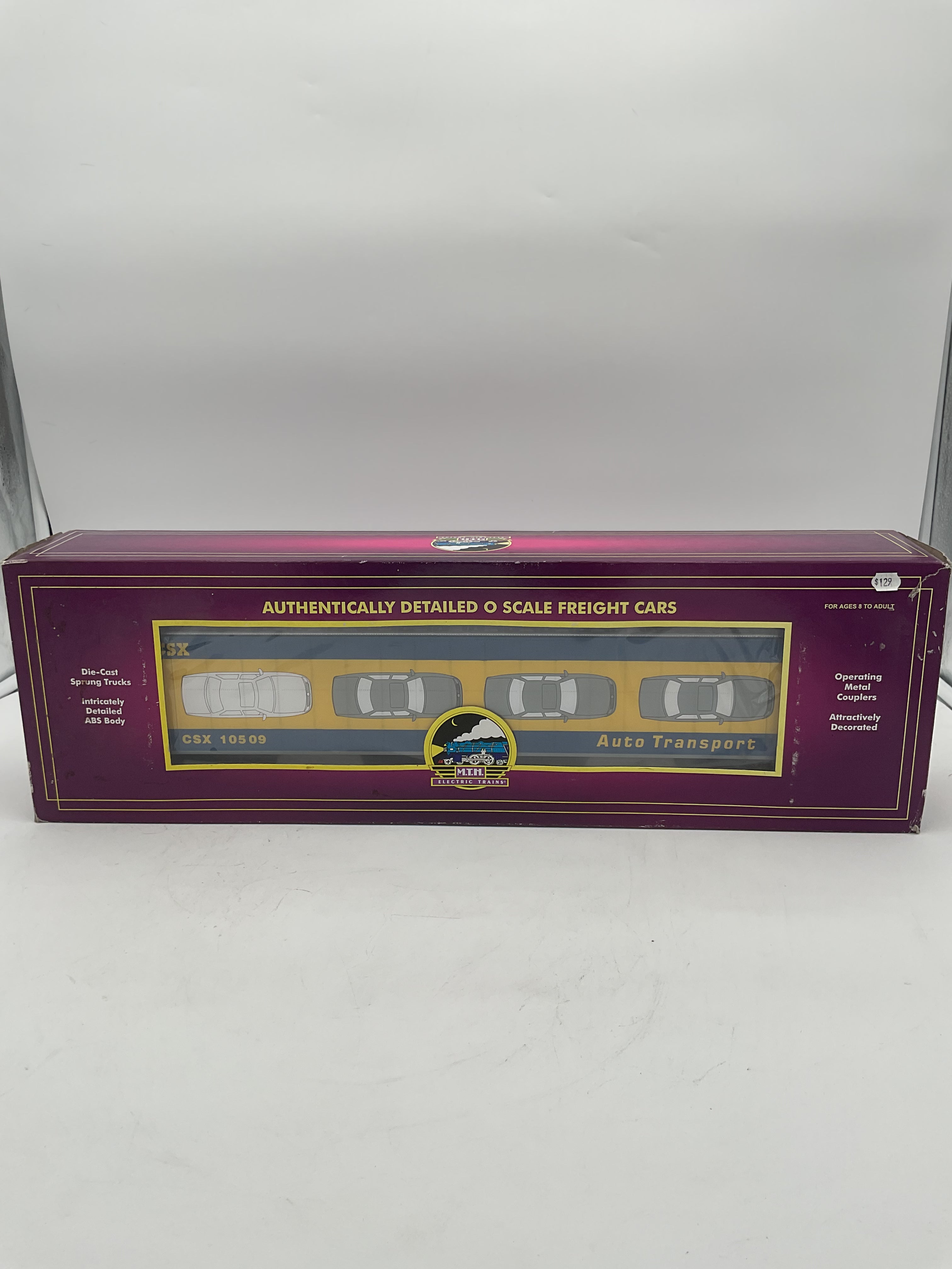 MTH 20-98332 CSX (#10509) 75’ AutoTrain Auto Center