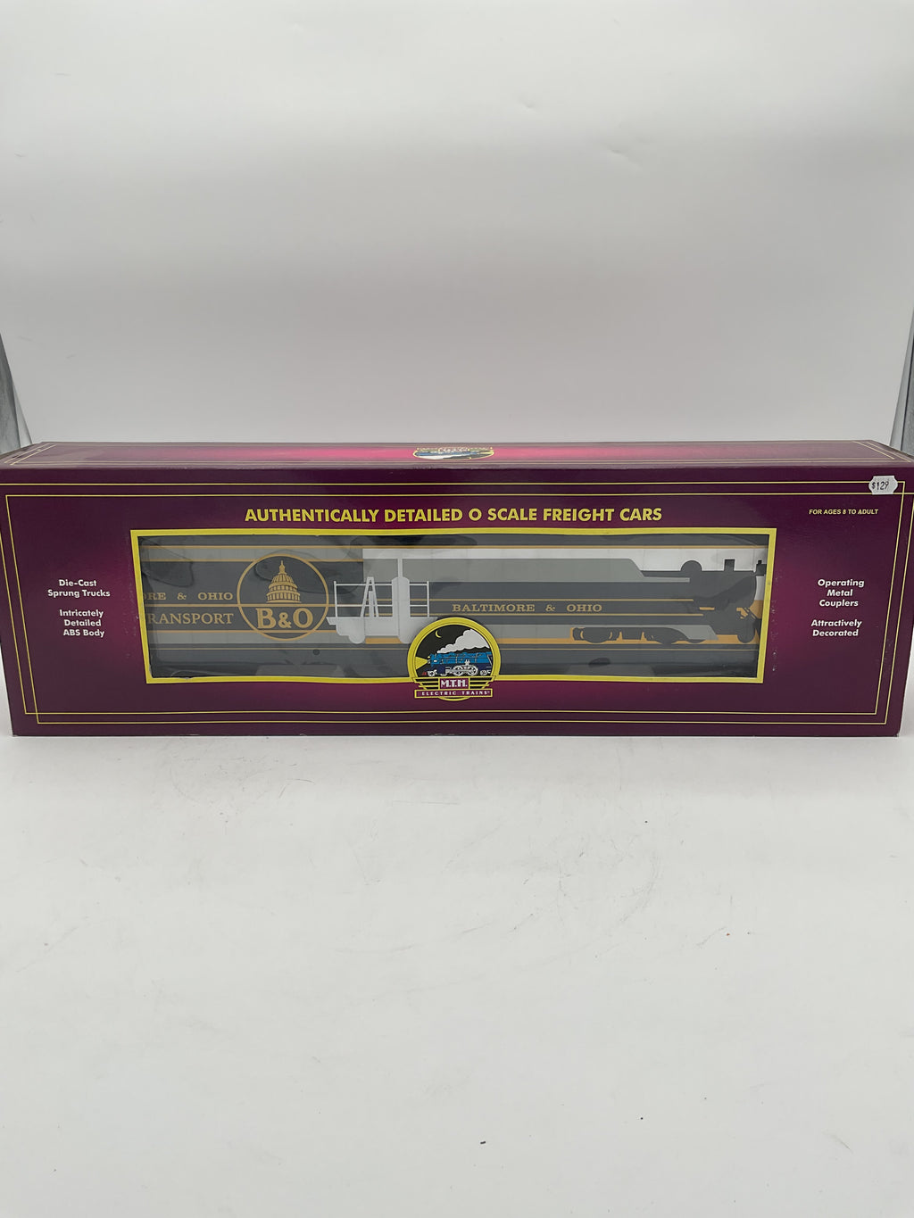 MTH 20-98347 Baltimore & Ohio (#1009) 75’ AutoTrain Auto Carrier