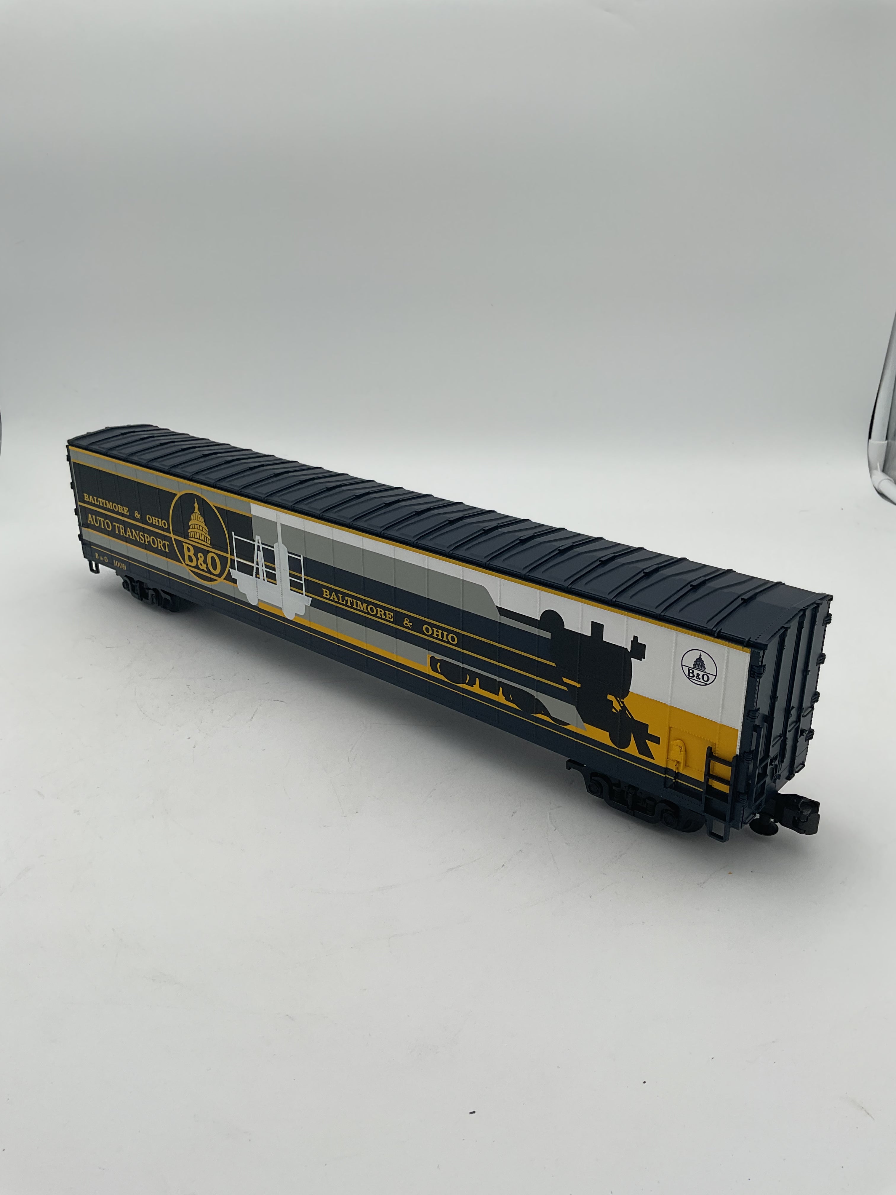MTH 20-98347 Baltimore & Ohio (#1009) 75’ AutoTrain Auto Carrier