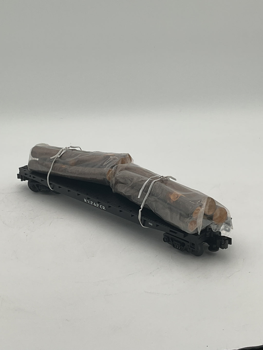 MTH 20-98103B W. Va. Pulp & Paper Log Car w/ Logs