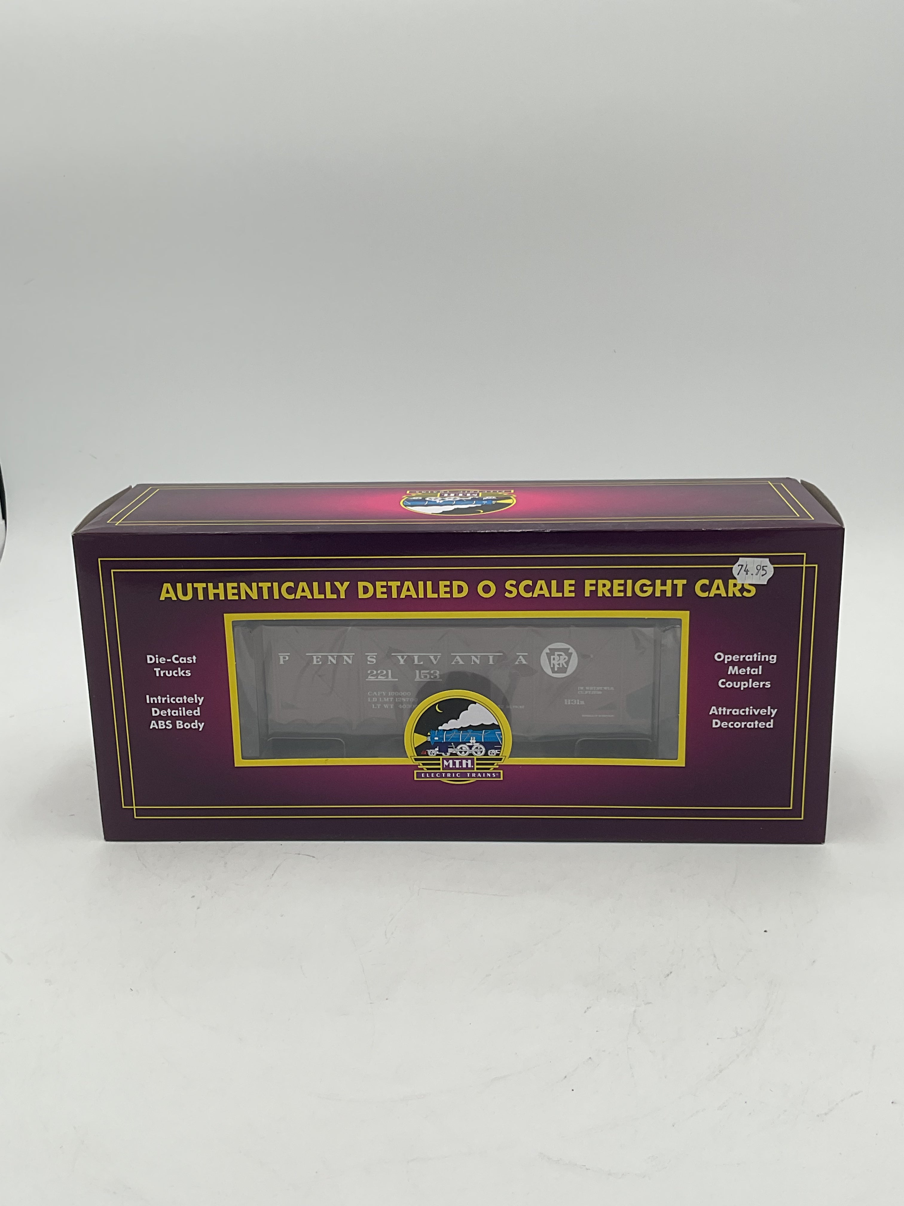 MTH 20-92345G Pennsylvania 34’ Composite Hopper Car w/ Coal Load