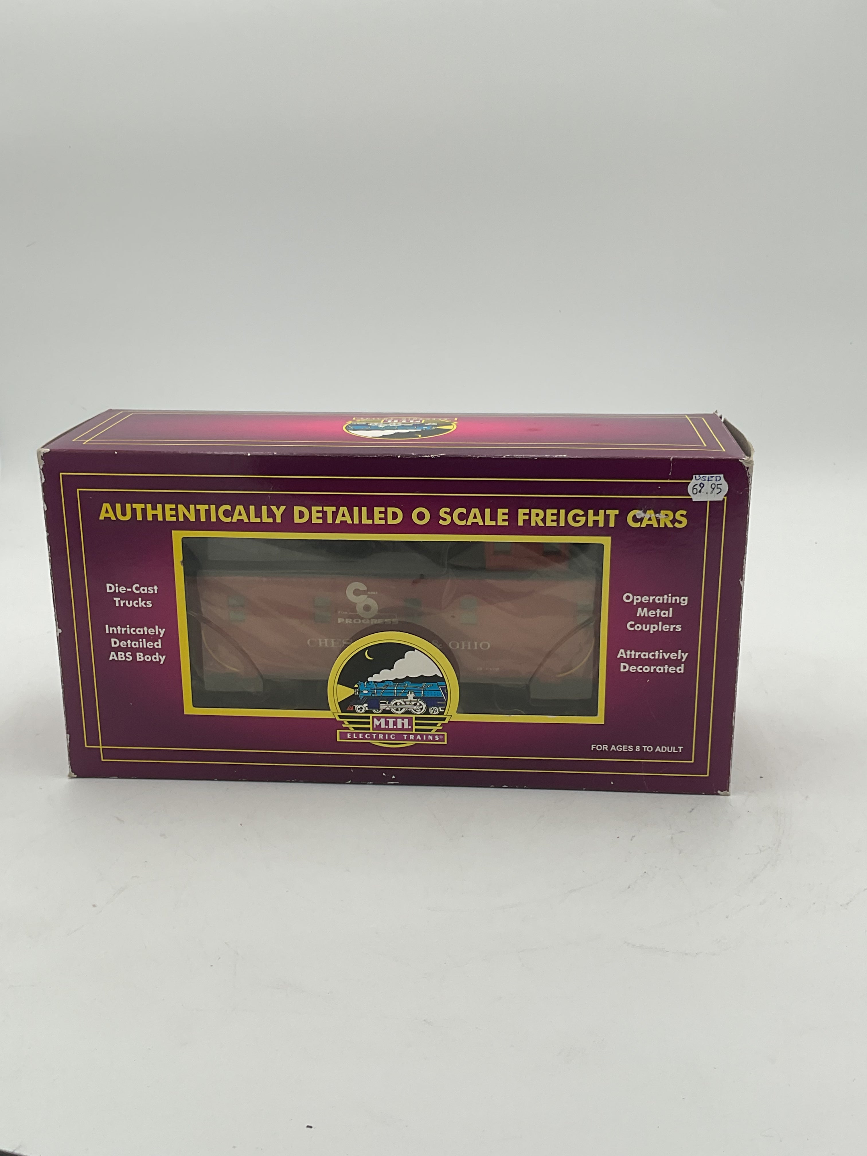MTH 20-90015F Chesapeake & Ohio Steel Caboose