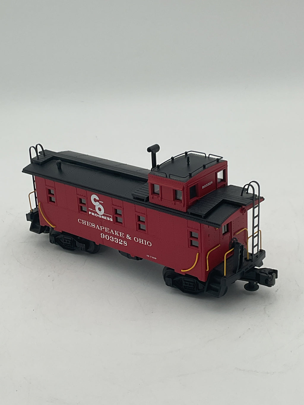 MTH 20-90015F Chesapeake & Ohio Steel Caboose