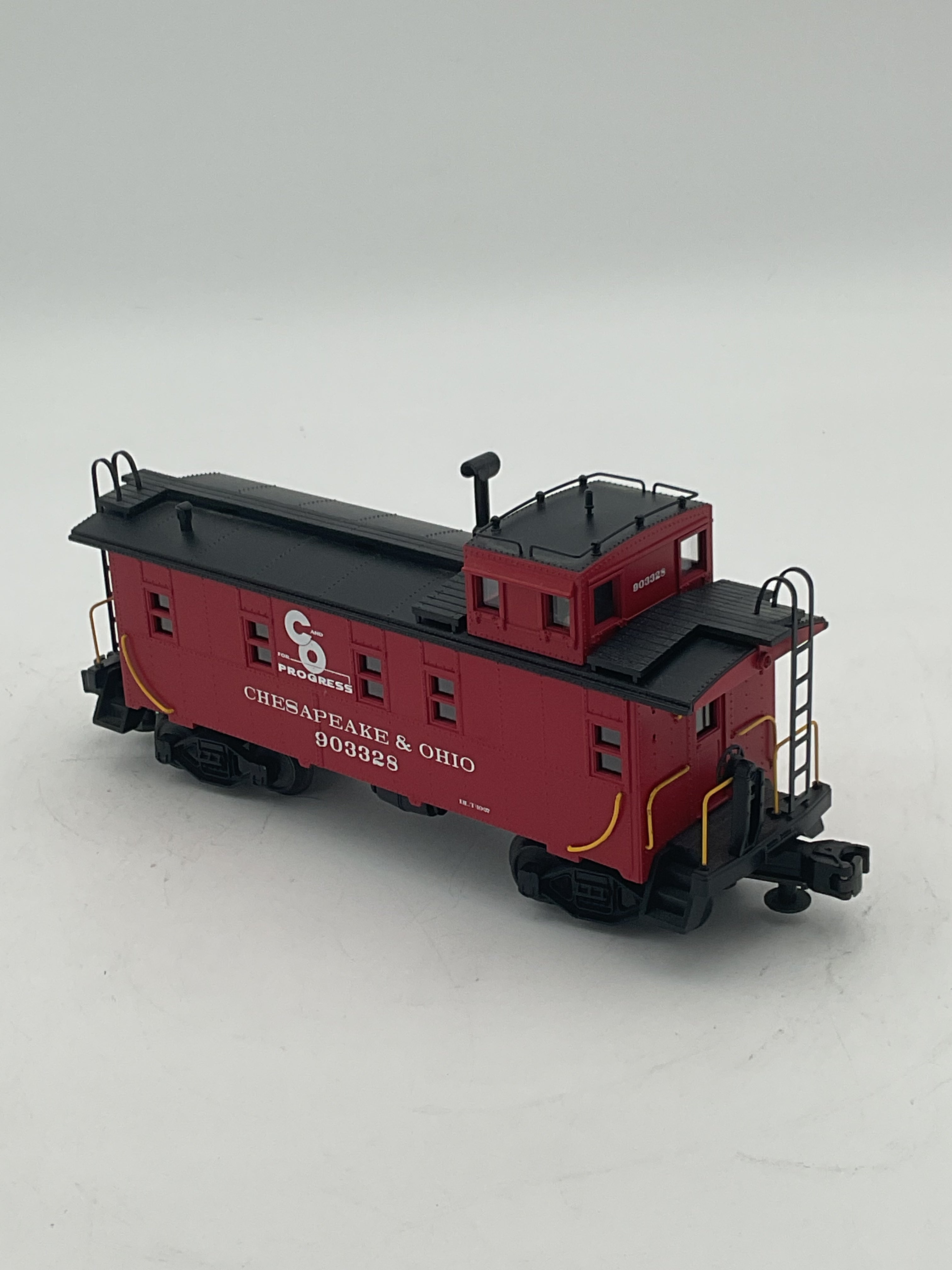 MTH 20-90015F Chesapeake & Ohio Steel Caboose