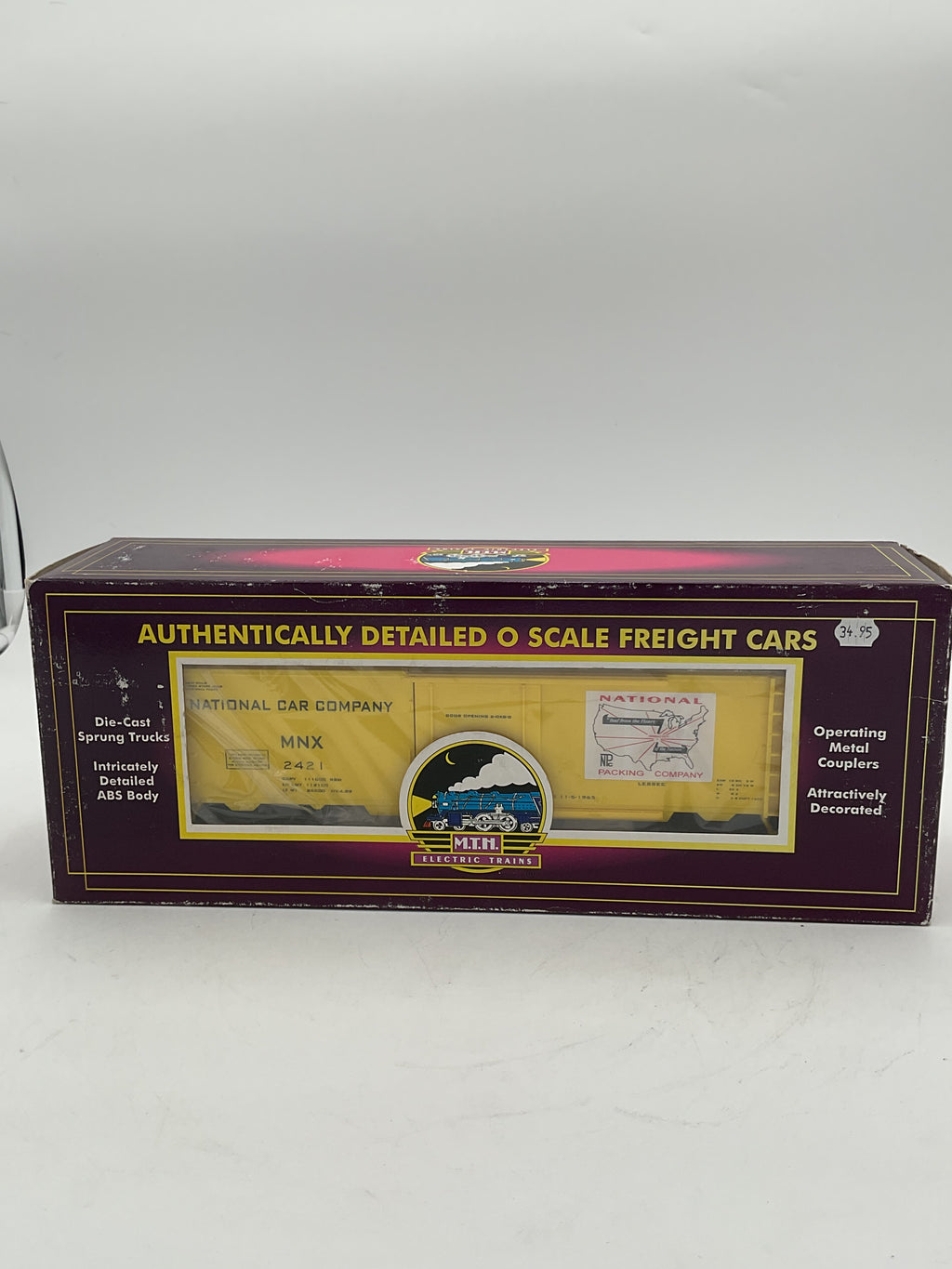 MTH MT-9402L National Car Company O Scale Refrigerator