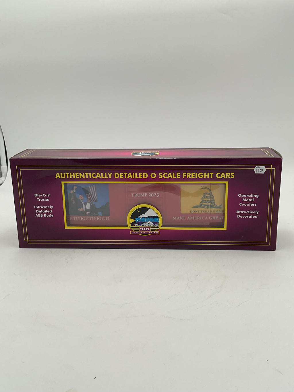 MTH 20-99431 Donald J. Trump 50’ Ps-1 Box Car