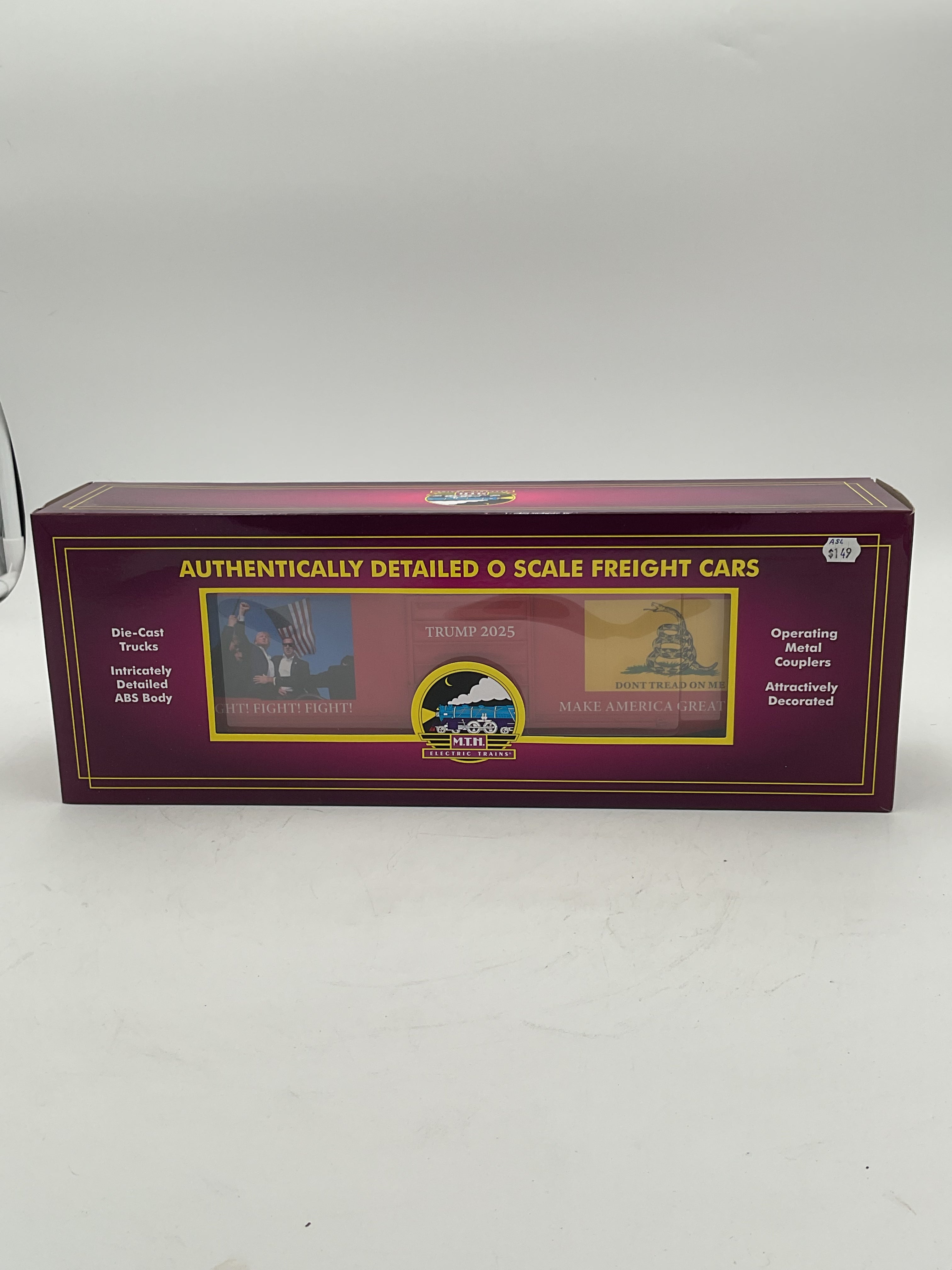 MTH 20-99431 Donald J. Trump 50’ Ps-1 Box Car
