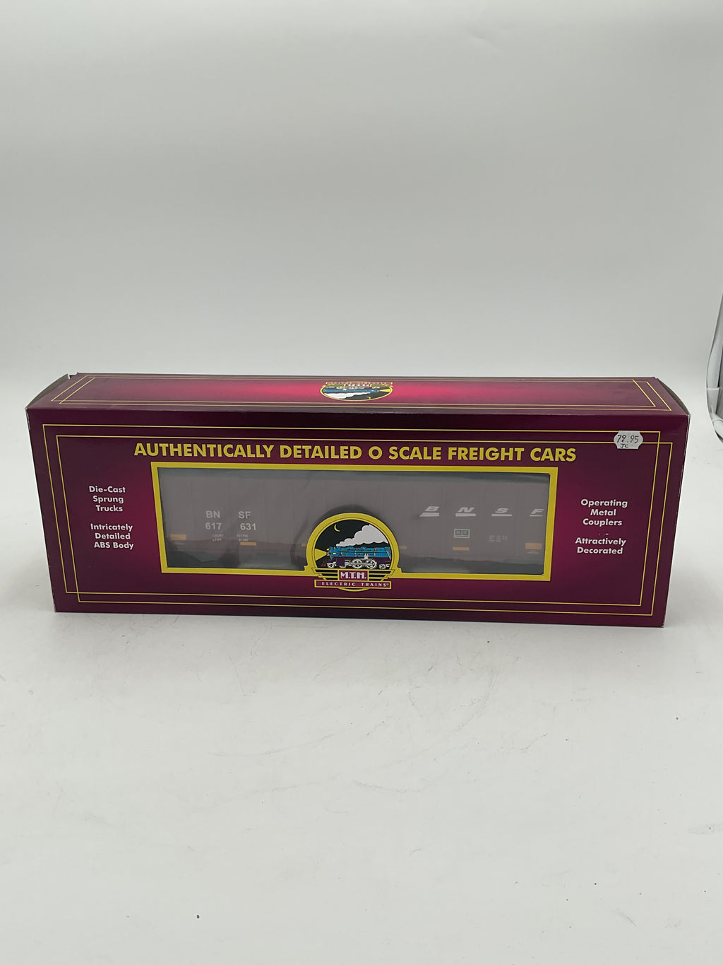 MTH 20-9085B BNSF 4-Bay Hopper Car w/ Coal Load