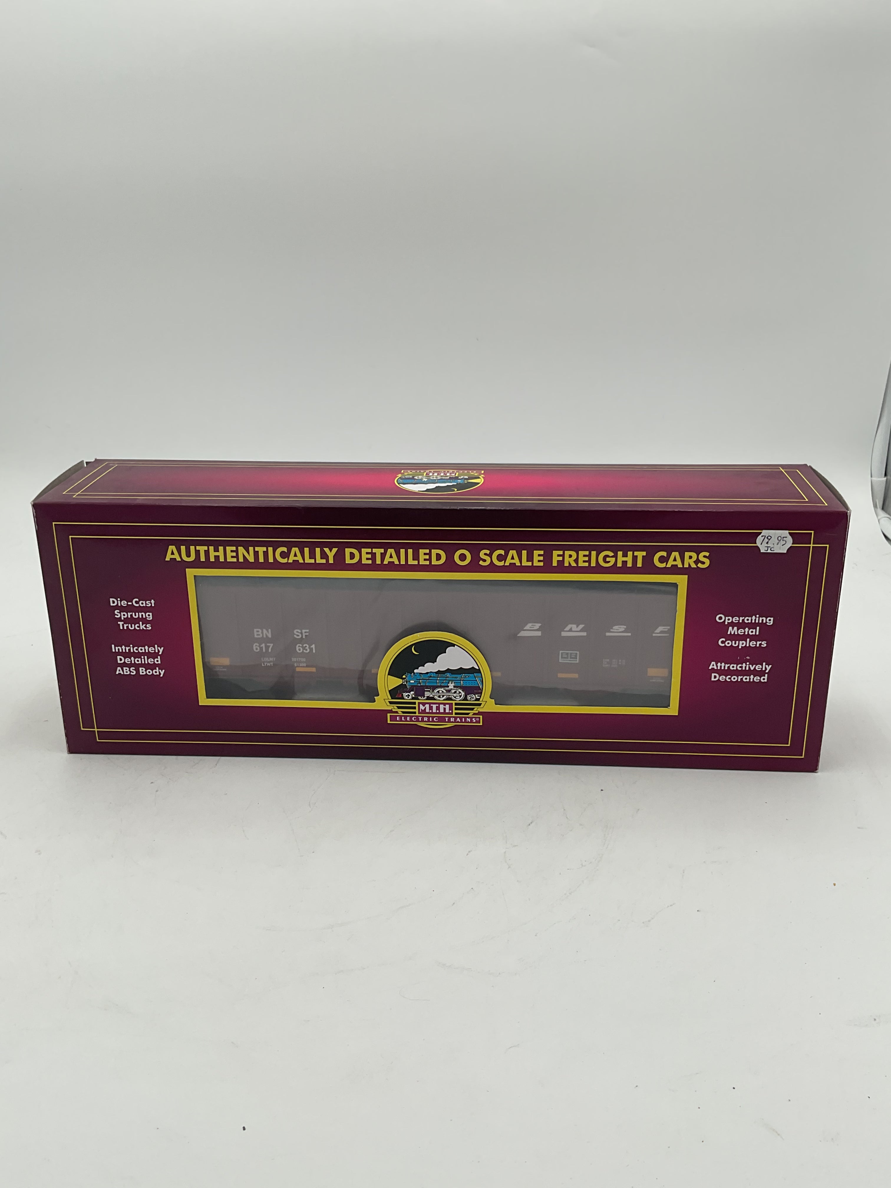 MTH 20-9085B BNSF 4-Bay Hopper Car w/ Coal Load