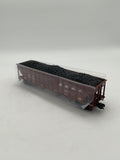 MTH 20-9085B BNSF 4-Bay Hopper Car w/ Coal Load