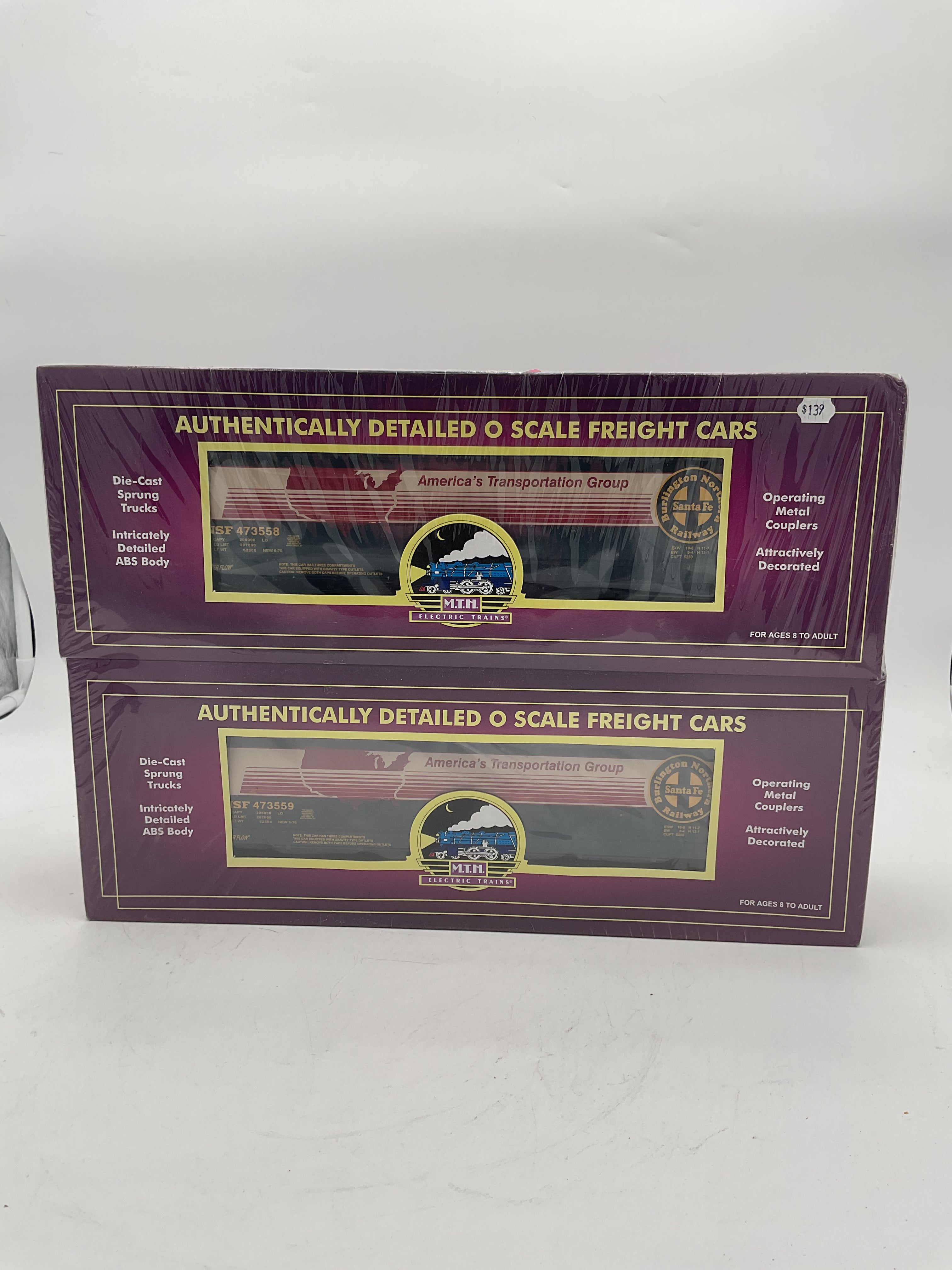 MTH 20-97479 BNSF (#473559) 3-Bay Centerflow Hopper