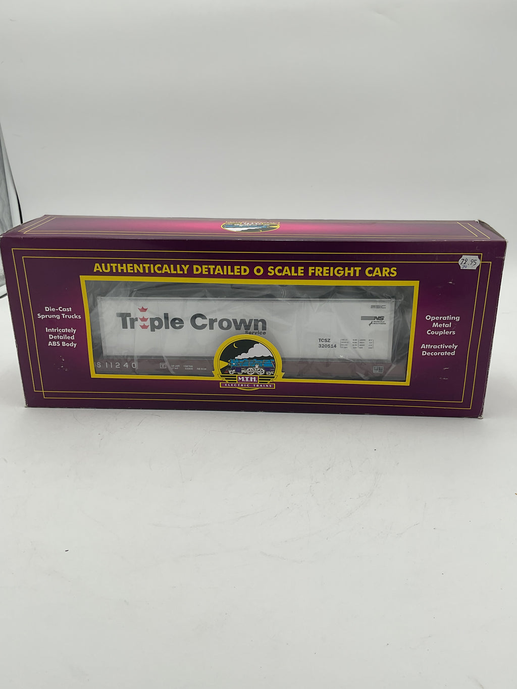 MTH 20-98983 Norfolk Southern (#11240) Flat Car w/ 40’ Container
