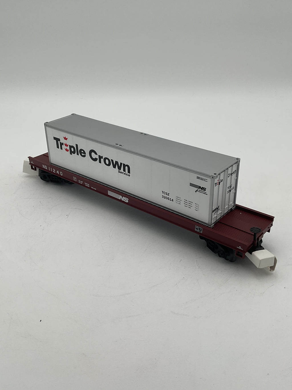 MTH 20-98983 Norfolk Southern (#11240) Flat Car w/ 40’ Container