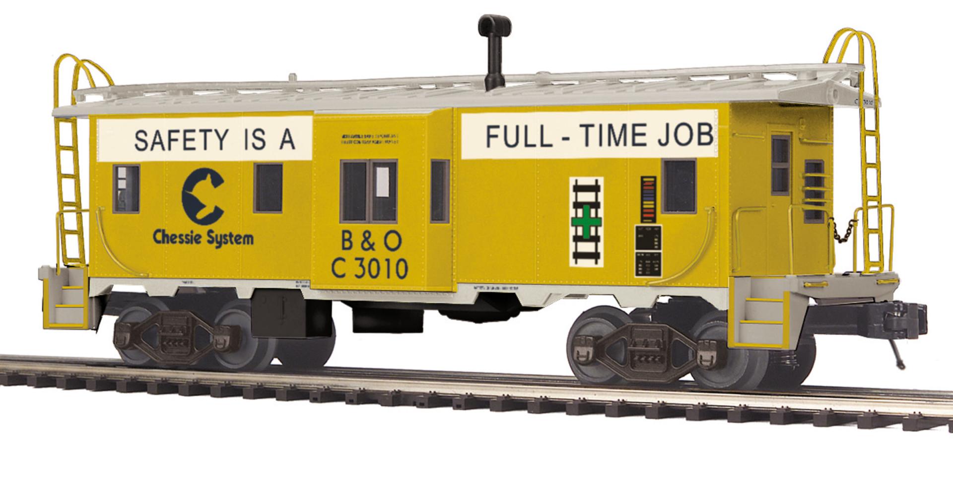 MTH 20-91419 Cheesie (#3010) Bay Window Caboose
