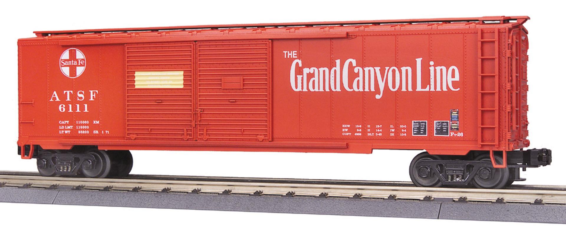 MTH 20-93051 Santa Fe Soft Double-Door Boxcar