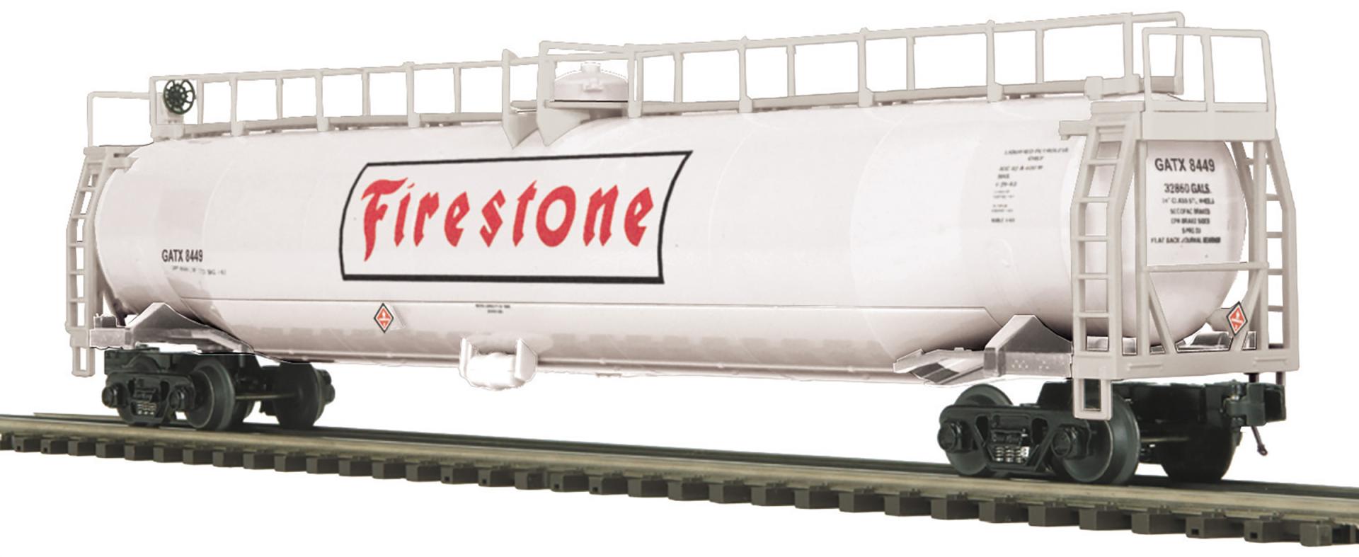 MTH 20-96813 Firestone (#8453) 33K Gallon Tank Car