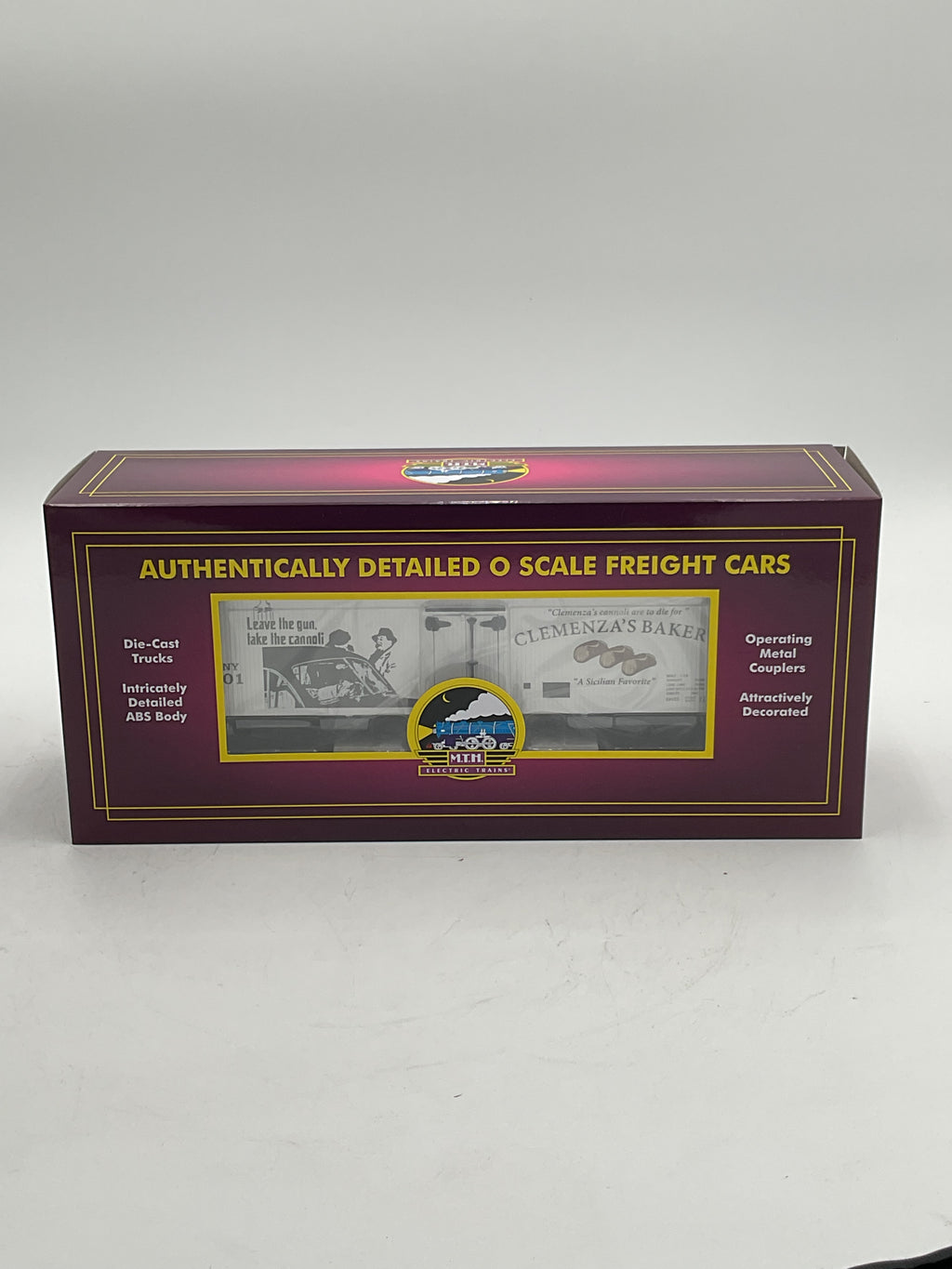 MTH 20-94671 Clemenza’s Bakery (#2501) 36’ Woodsided Reefer Car