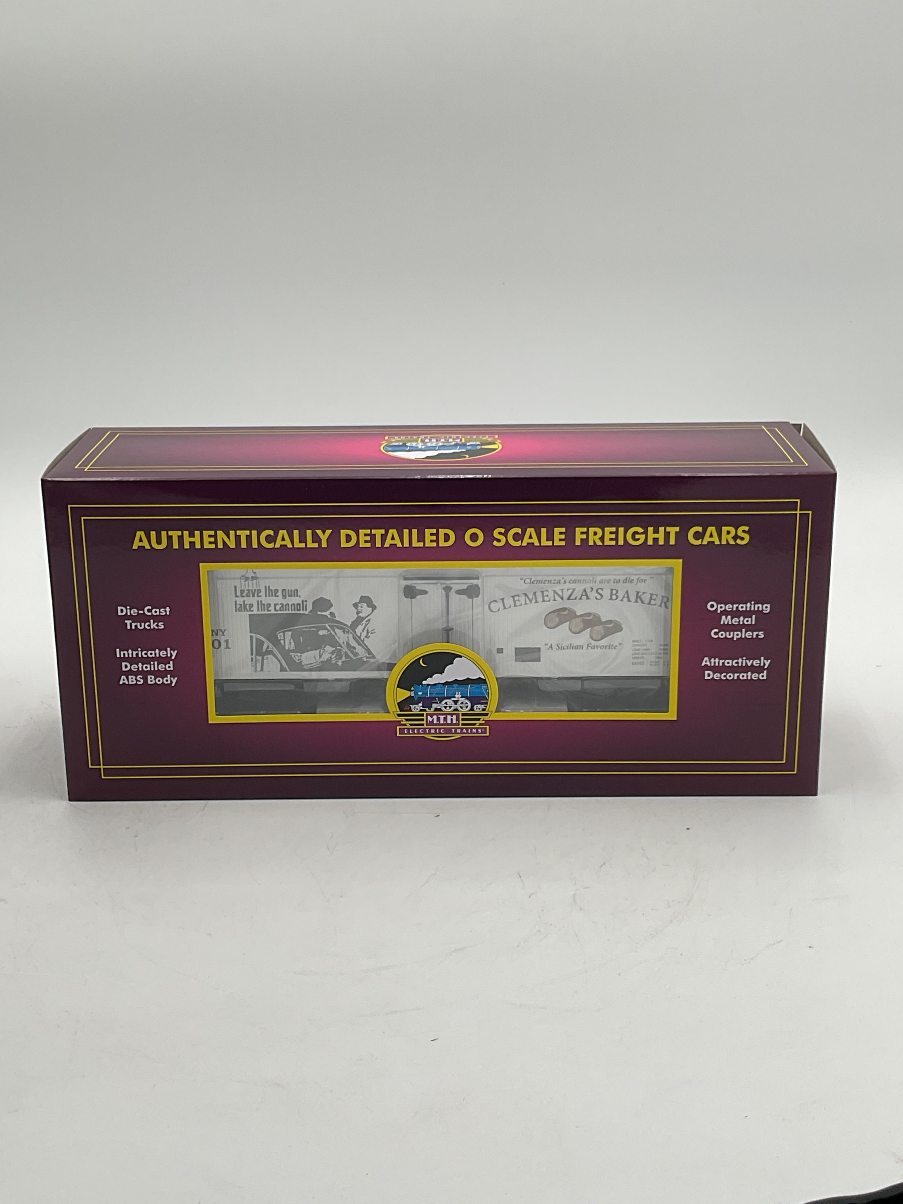 MTH 20-94671 Clemenza’s Bakery (#2501) 36’ Woodsided Reefer Car