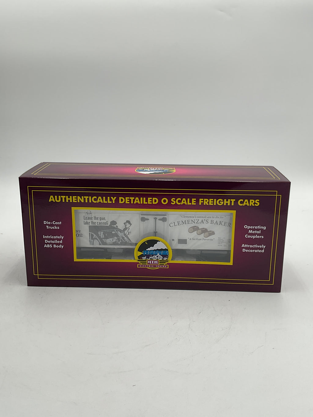MTH 20-94672 Clemenza’s Bakery (#2502) 36’ Woodsided Reefer Car