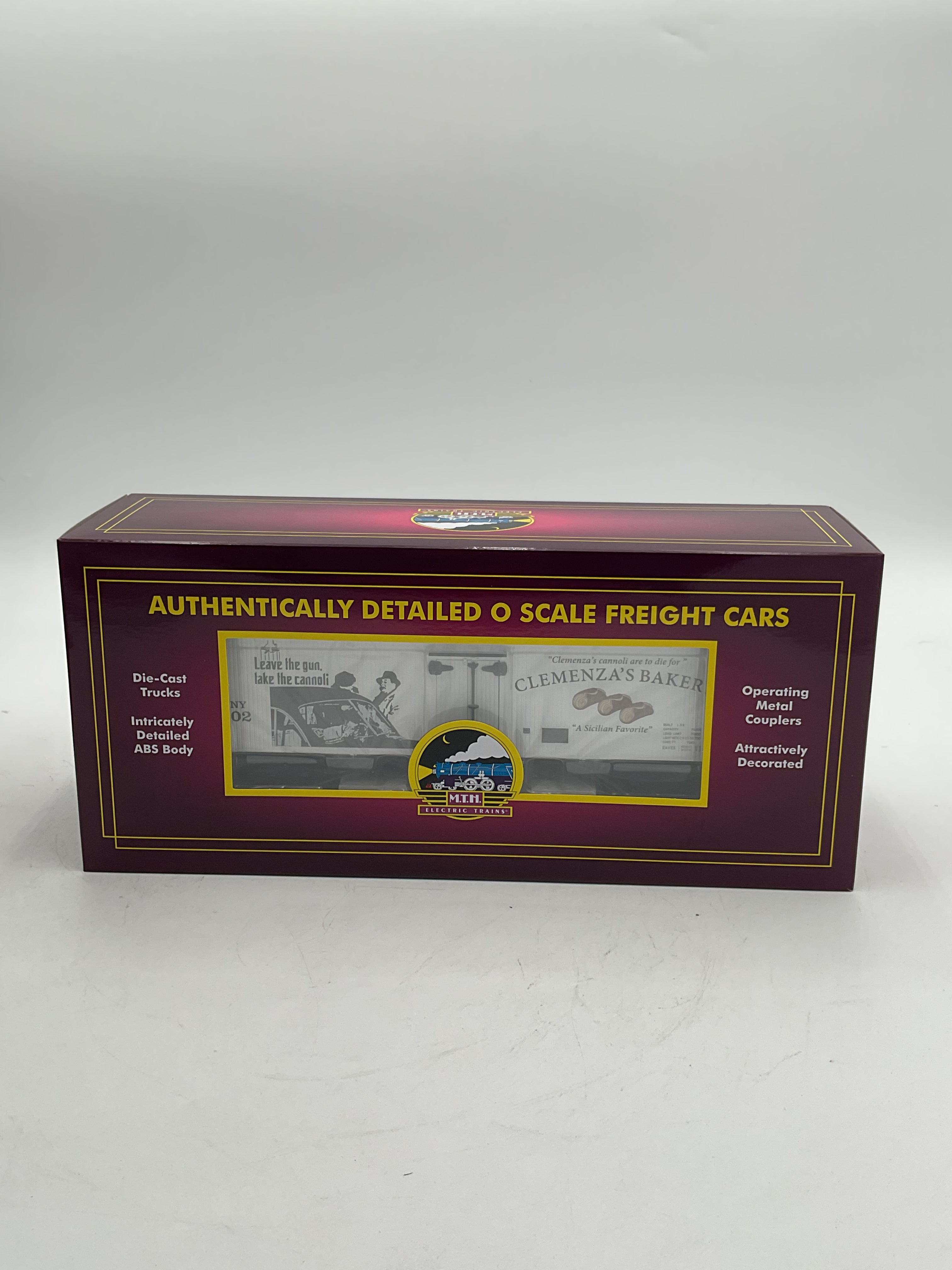 MTH 20-94672 Clemenza’s Bakery (#2502) 36’ Woodsided Reefer Car