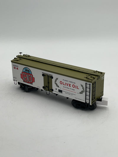 MTH 20-94615 Genco Olive Oil (#128) 36’ Woodsided Reefer Car